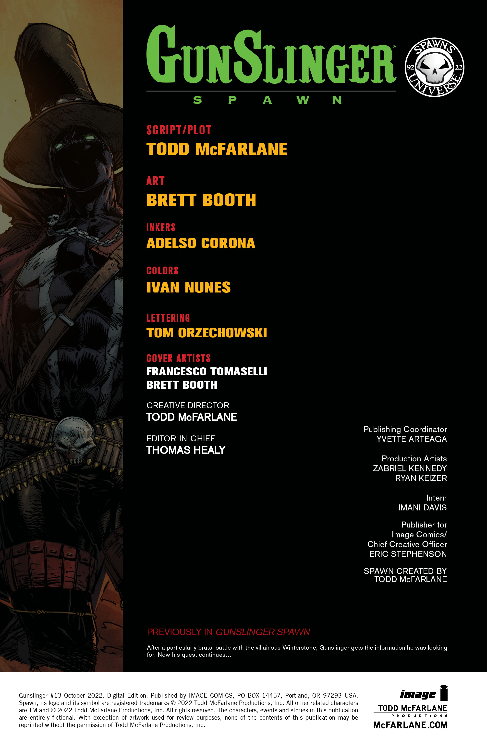 Gunslinger Spawn (2021-): Chapter 13 - Page 3