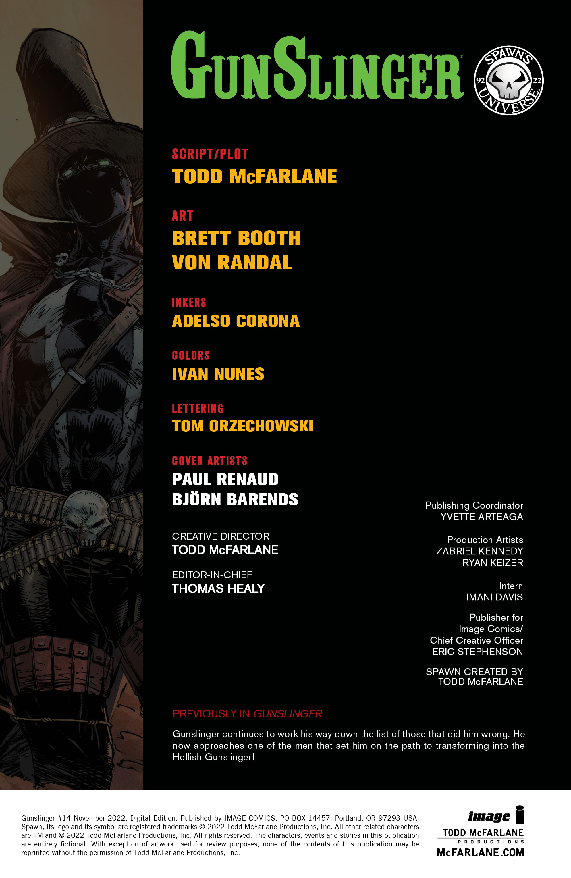 Gunslinger Spawn (2021-): Chapter 14 - Page 3
