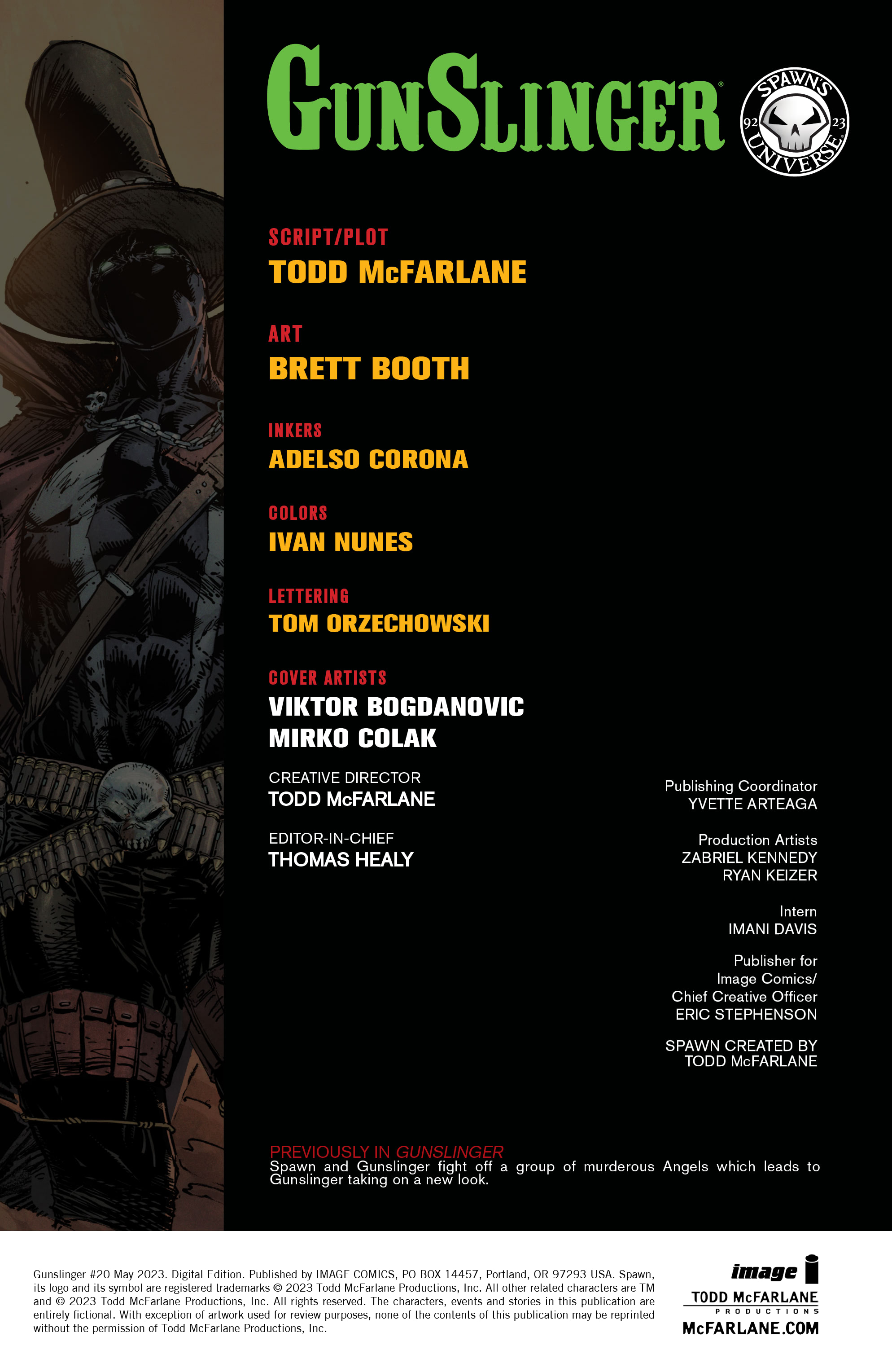 Gunslinger Spawn (2021-): Chapter 20 - Page 3