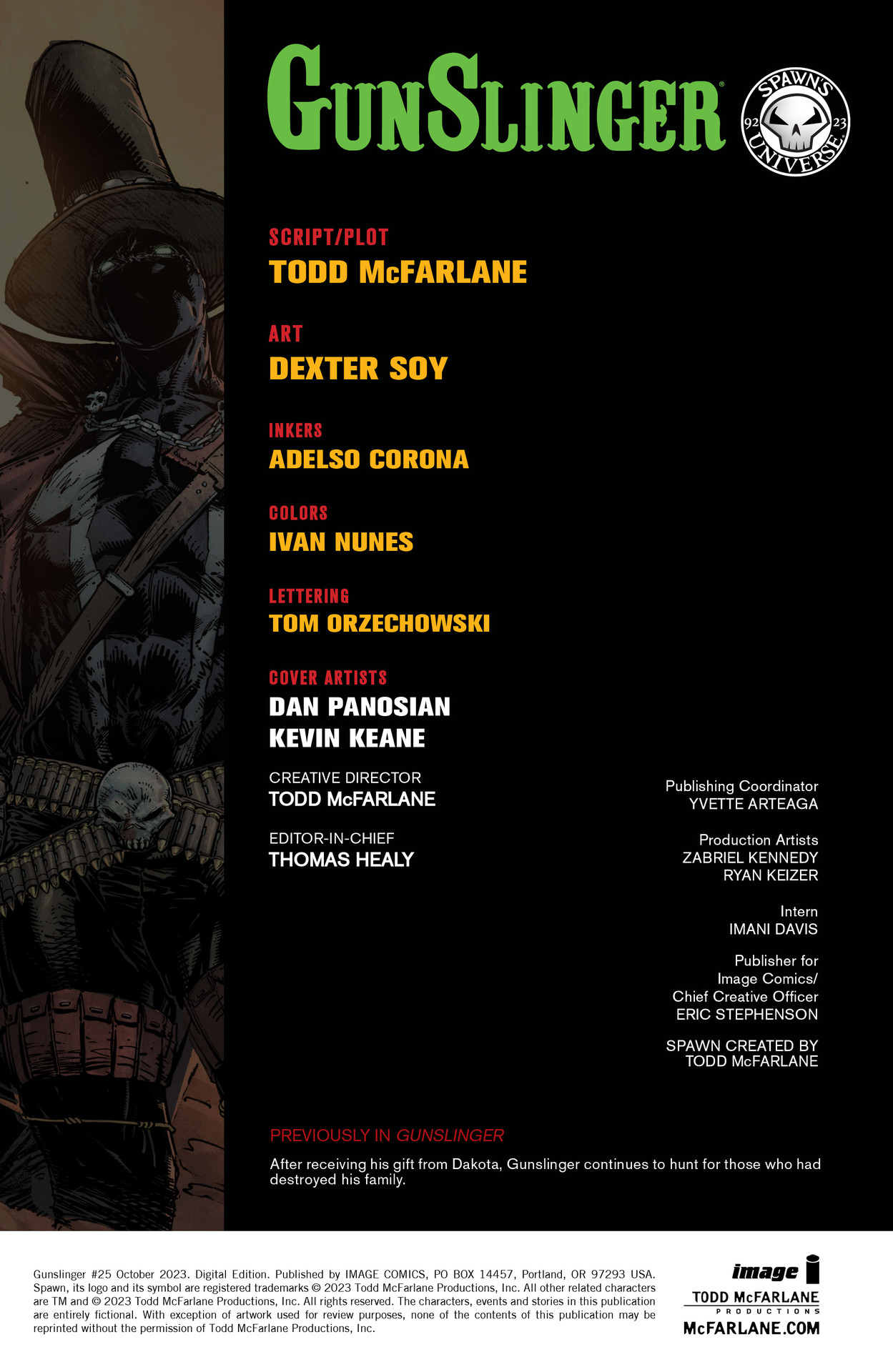 Gunslinger Spawn (2021-): Chapter 25 - Page 3