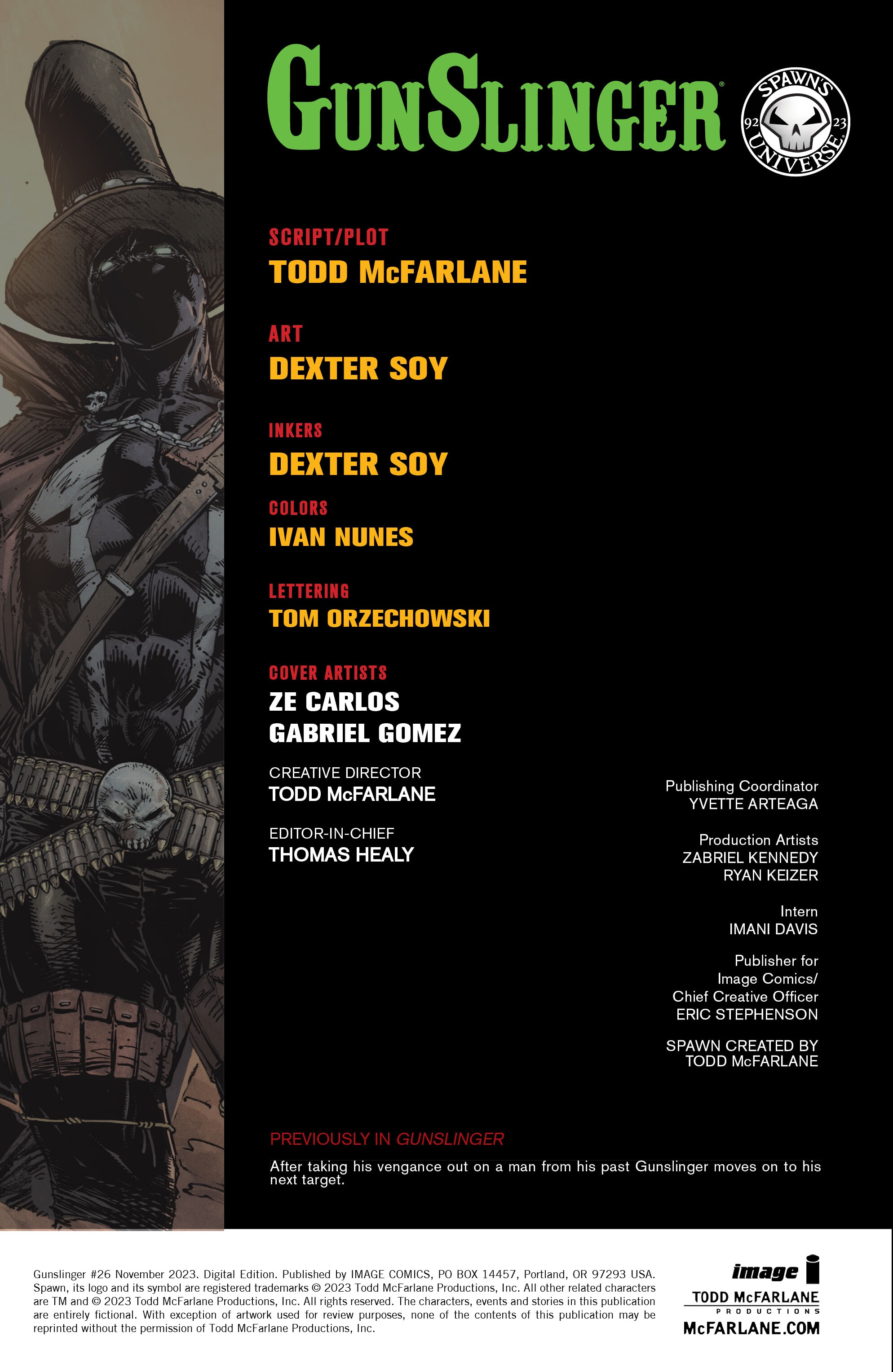 Gunslinger Spawn (2021-): Chapter 26.1 - Page 3