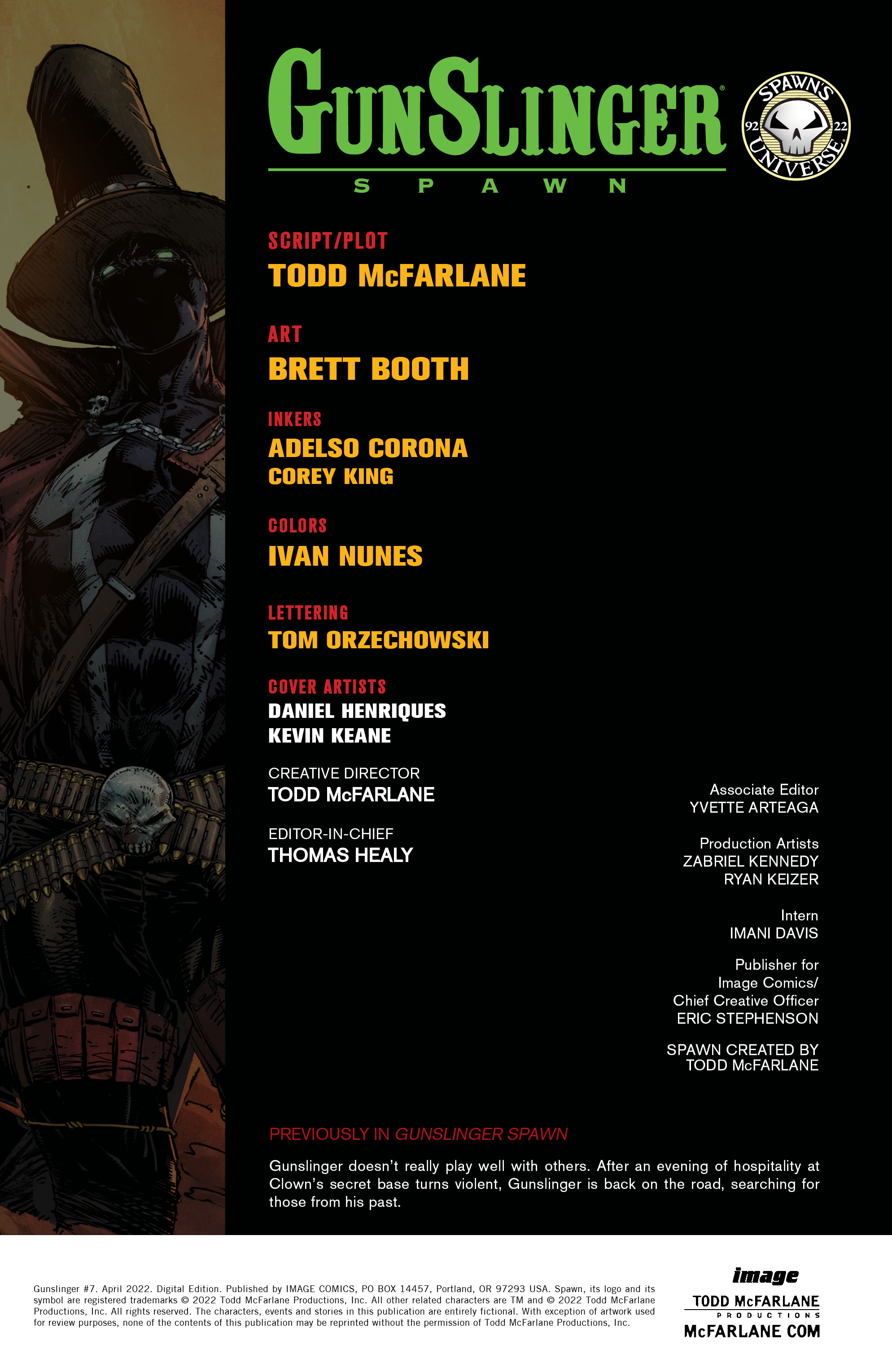 Gunslinger Spawn (2021-): Chapter 7 - Page 2