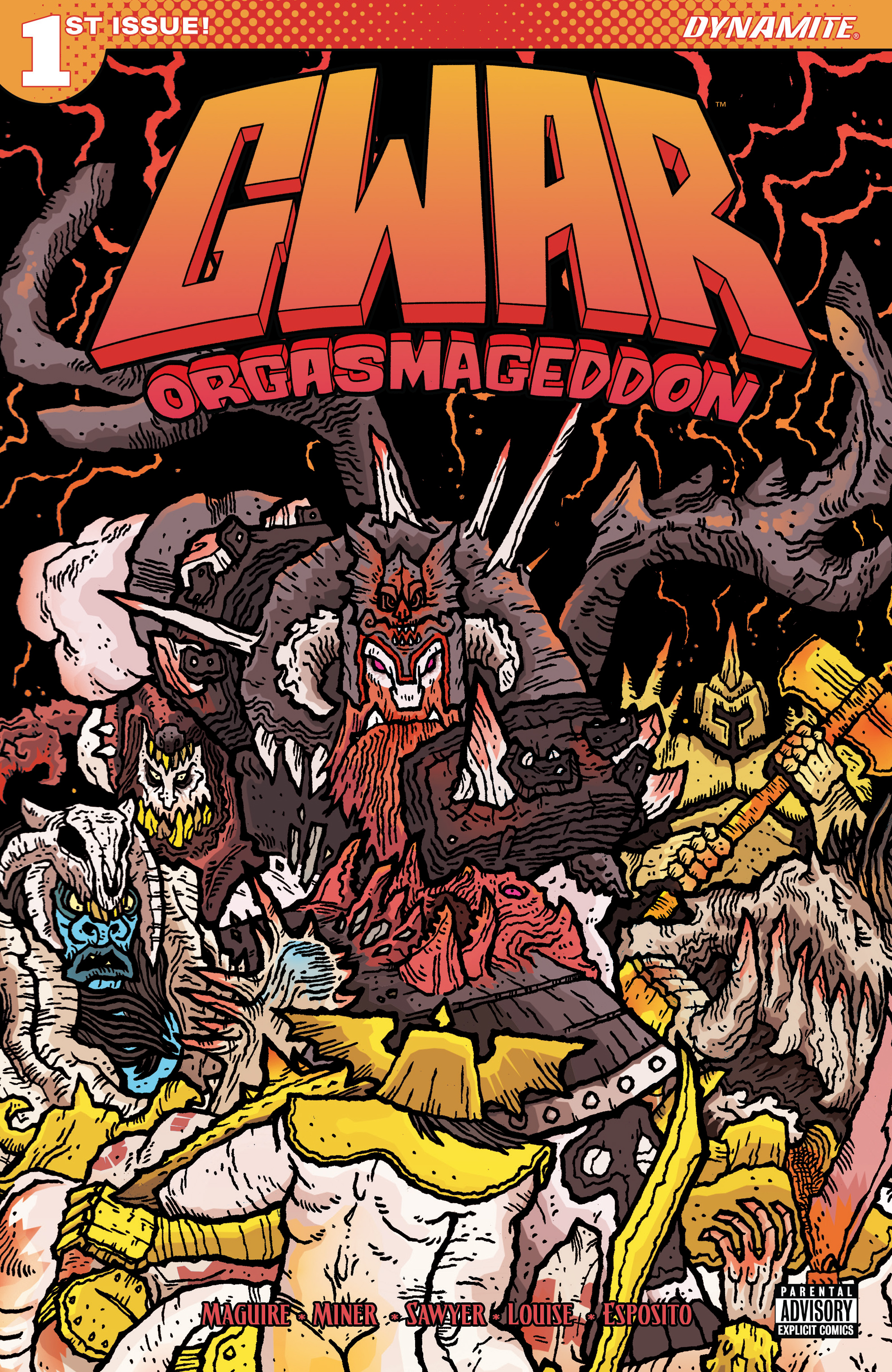 Gwar: Orgasmageddon (2017): Chapter 1 - Page 1