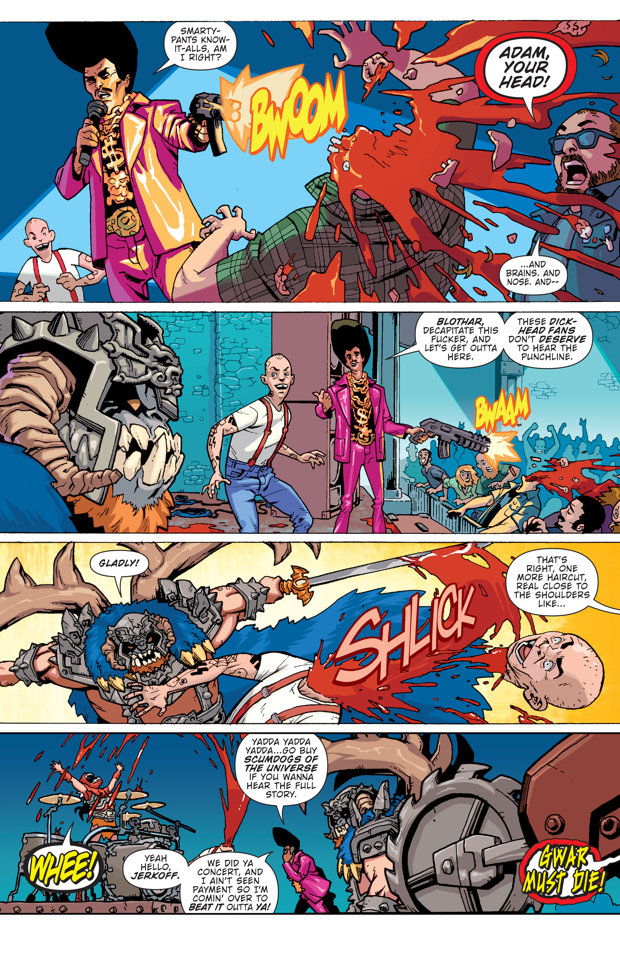 Gwar: Orgasmageddon (2017): Chapter 1 - Page 4
