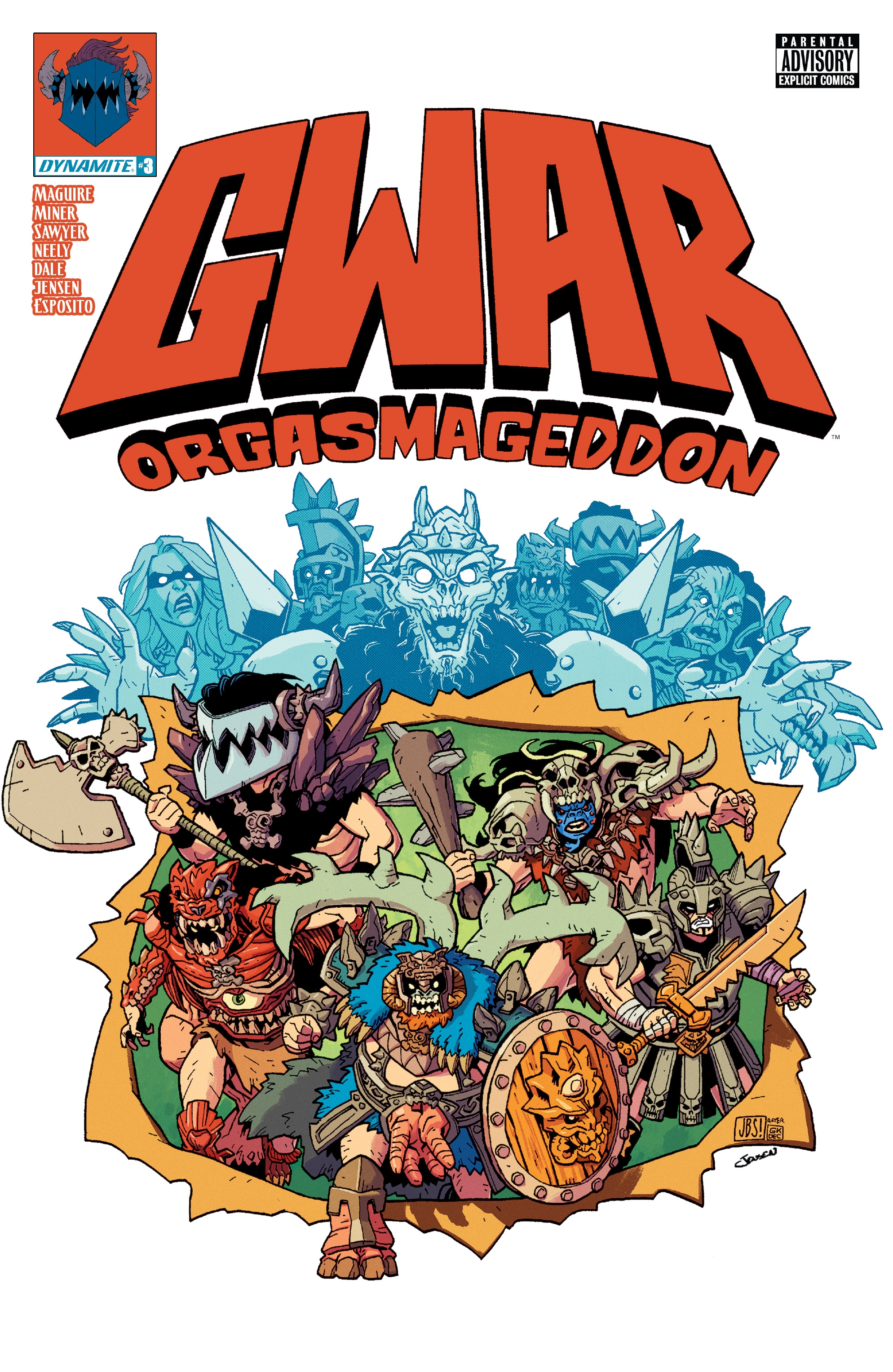 Gwar: Orgasmageddon (2017): Chapter 3 - Page 1
