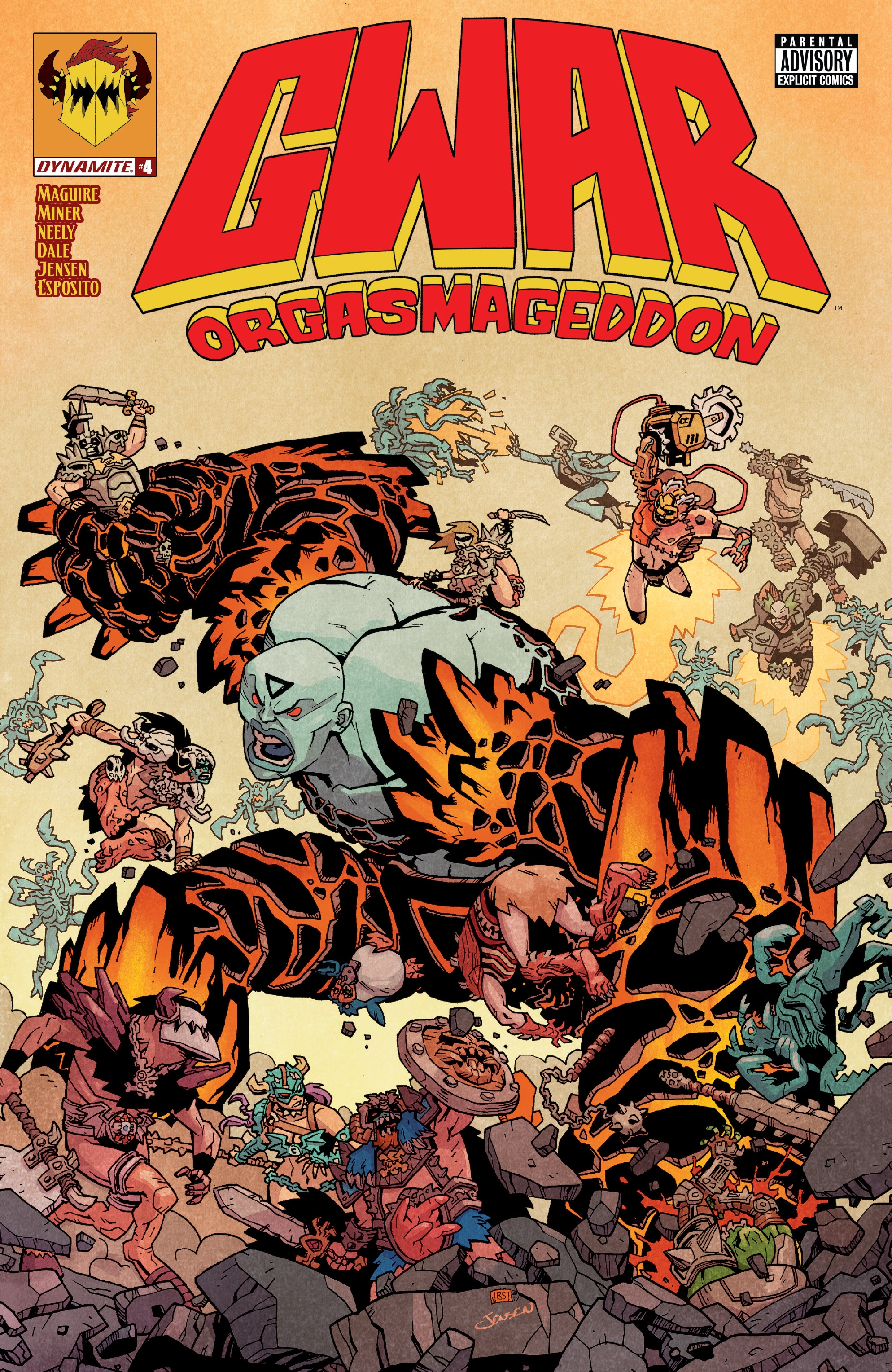 Gwar: Orgasmageddon (2017): Chapter 4 - Page 1
