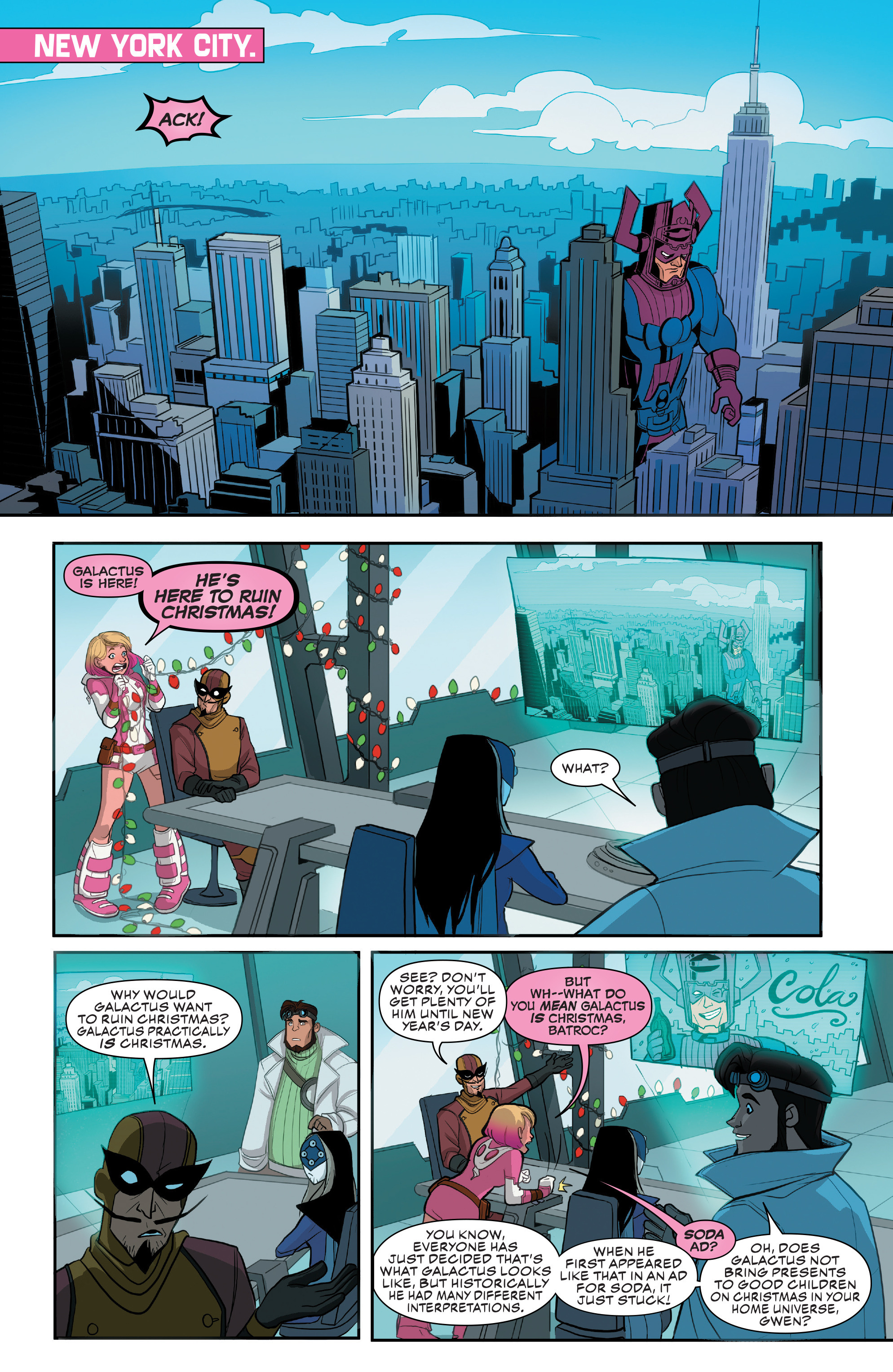Gwenpool Holiday Special - Merry Mix-Up (2016): Chapter 1 - Page 7