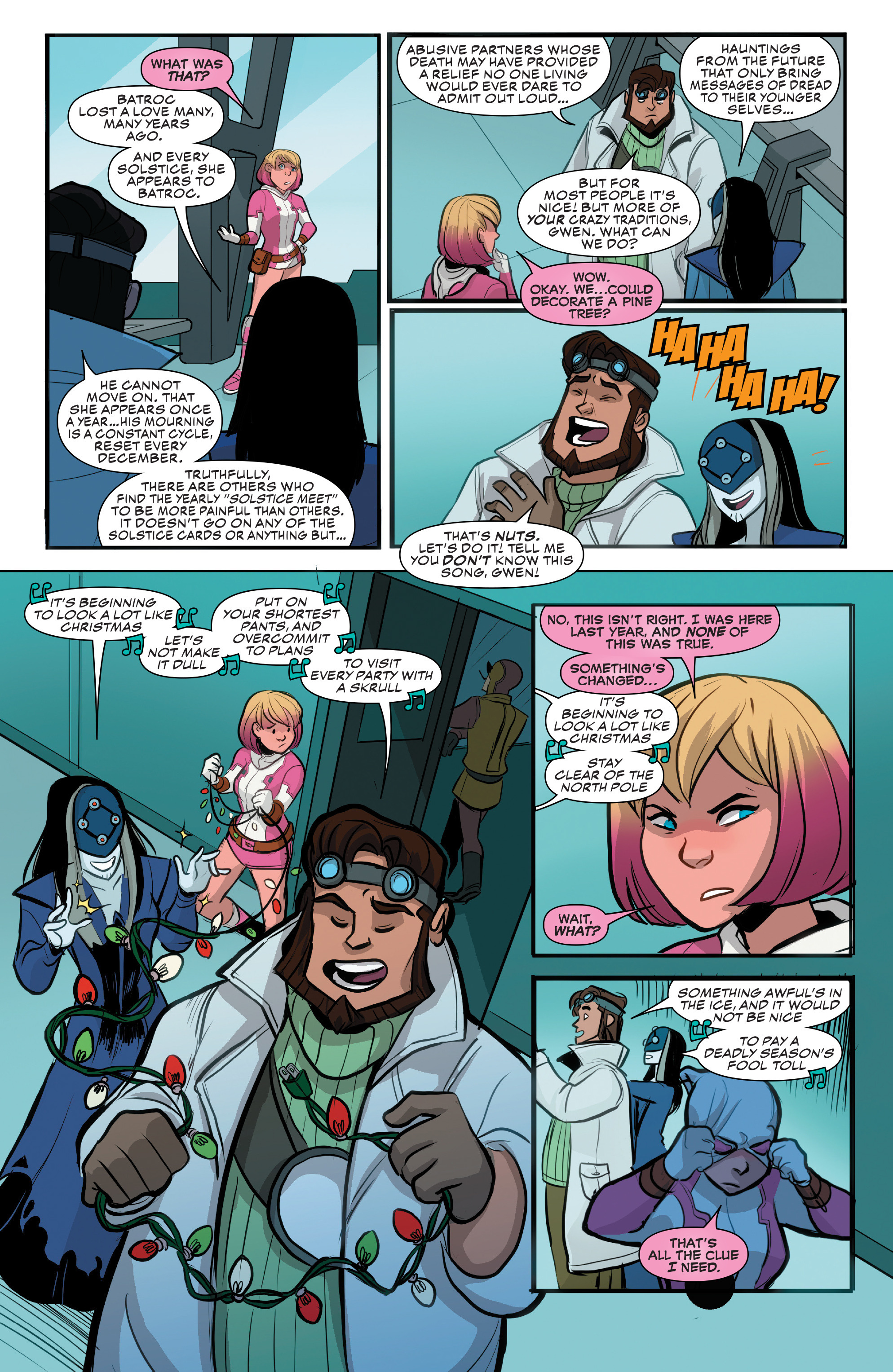 Gwenpool Holiday Special - Merry Mix-Up (2016): Chapter 1 - Page 10