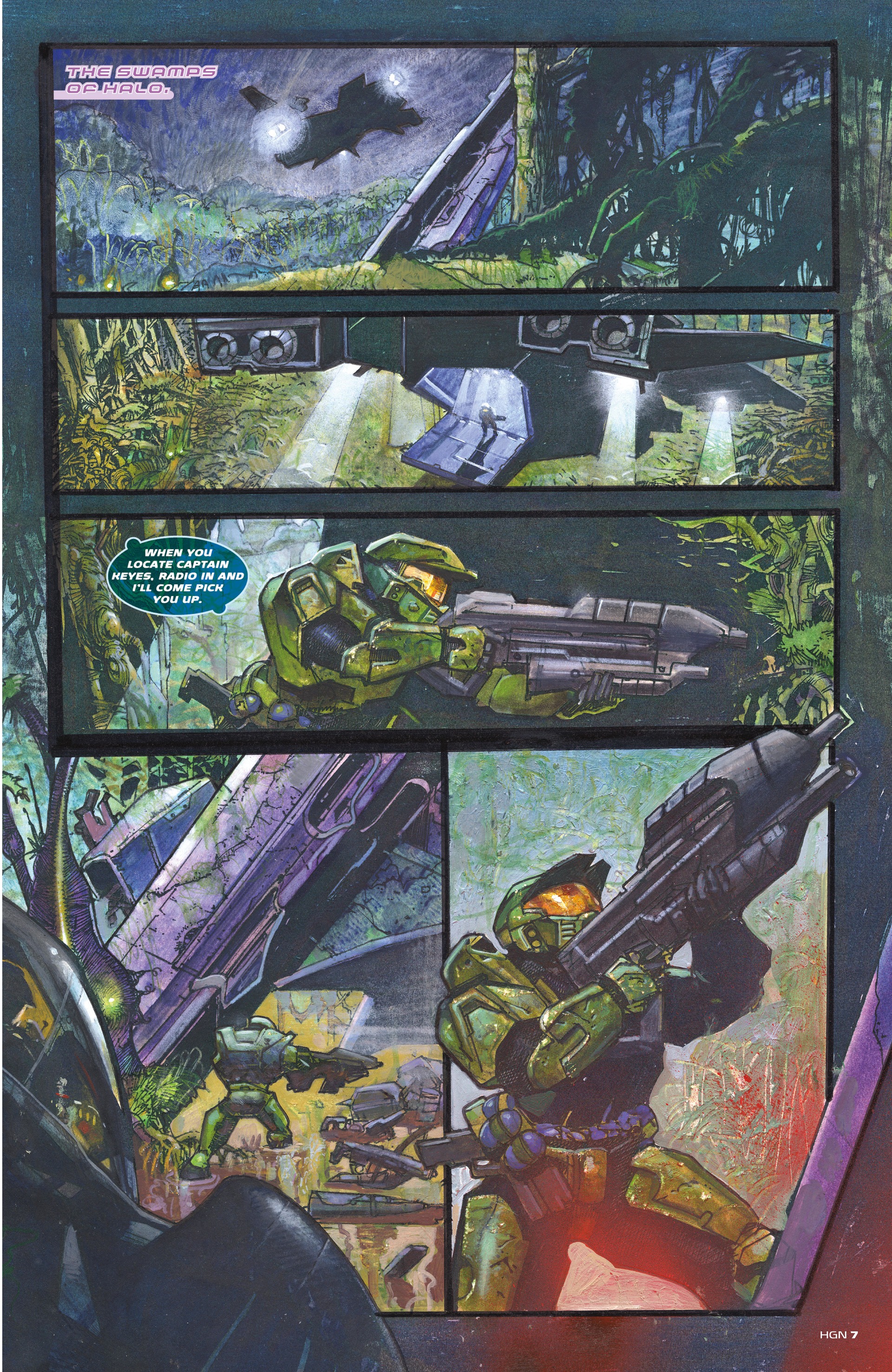 Halo Graphic Novel (2021): Chapter 1 - Page 7