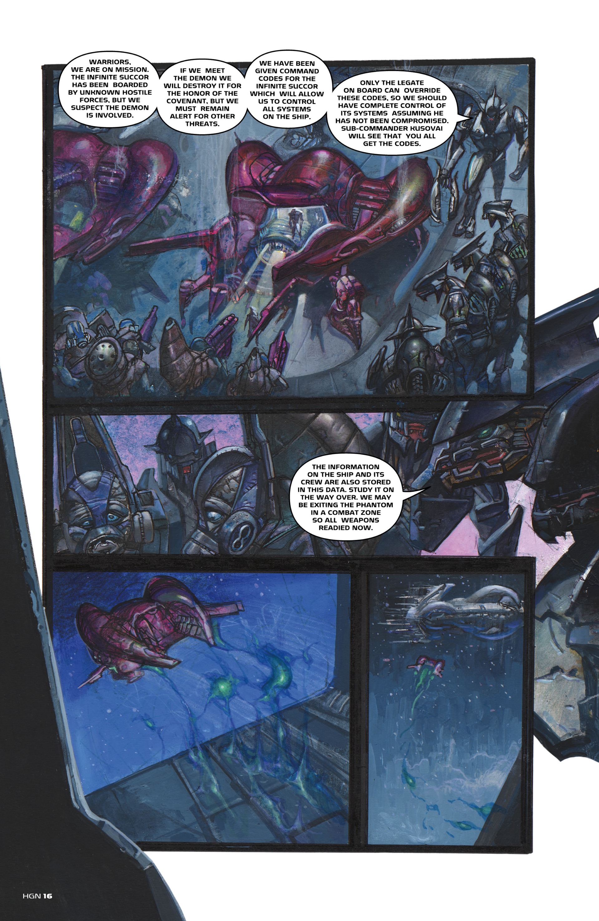 Halo Graphic Novel (2021): Chapter 1 - Page 16