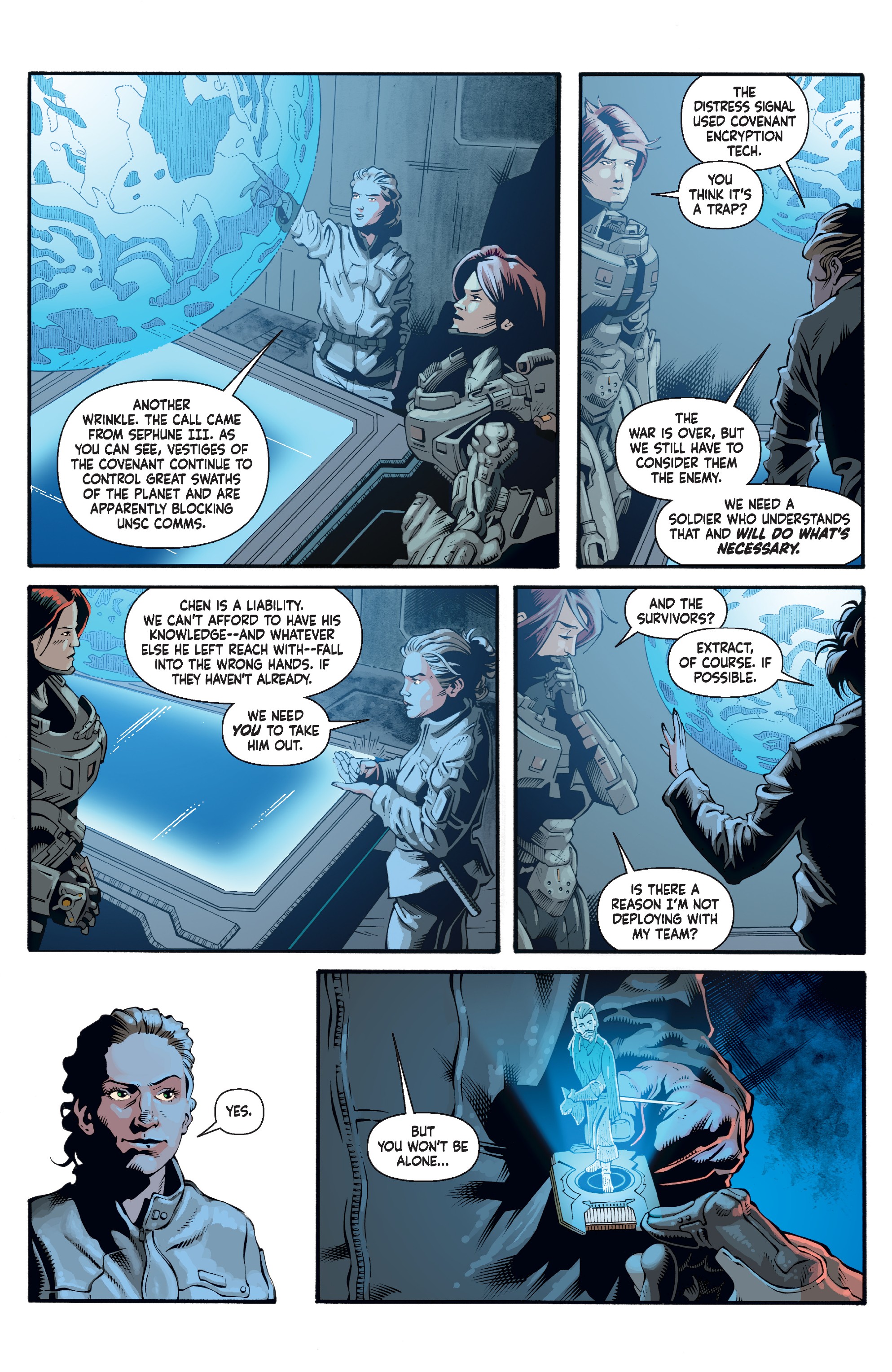 Halo: Lone Wolf (2019-): Chapter 1 - Page 7