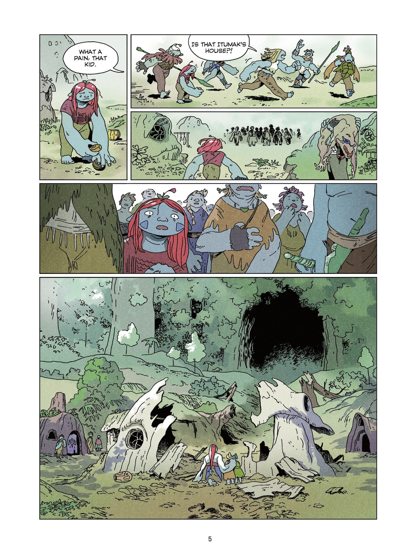 Hana and Taru: The Forest Giants (2024-): Chapter 1 - Page 5