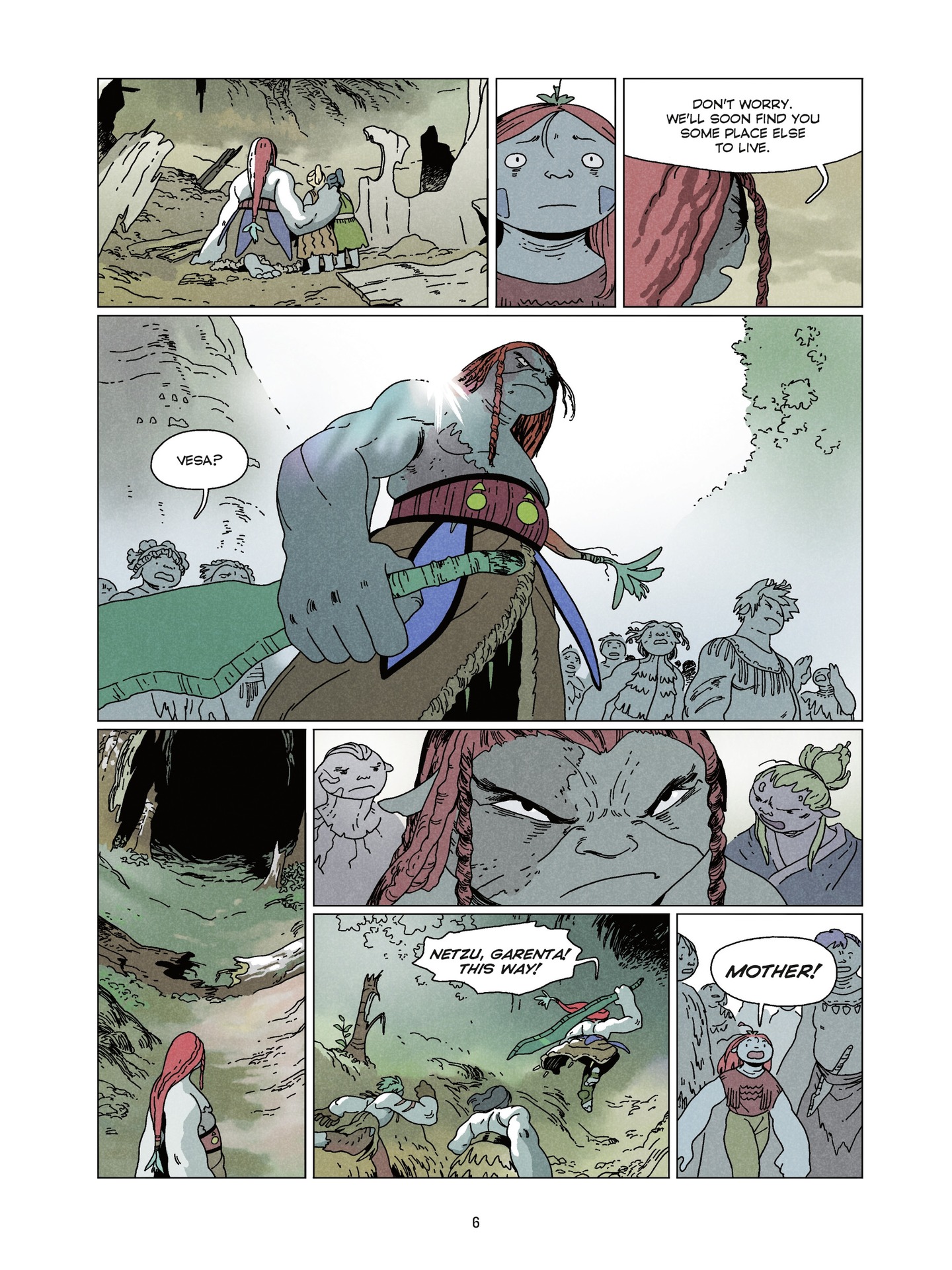 Hana and Taru: The Forest Giants (2024-): Chapter 1 - Page 6