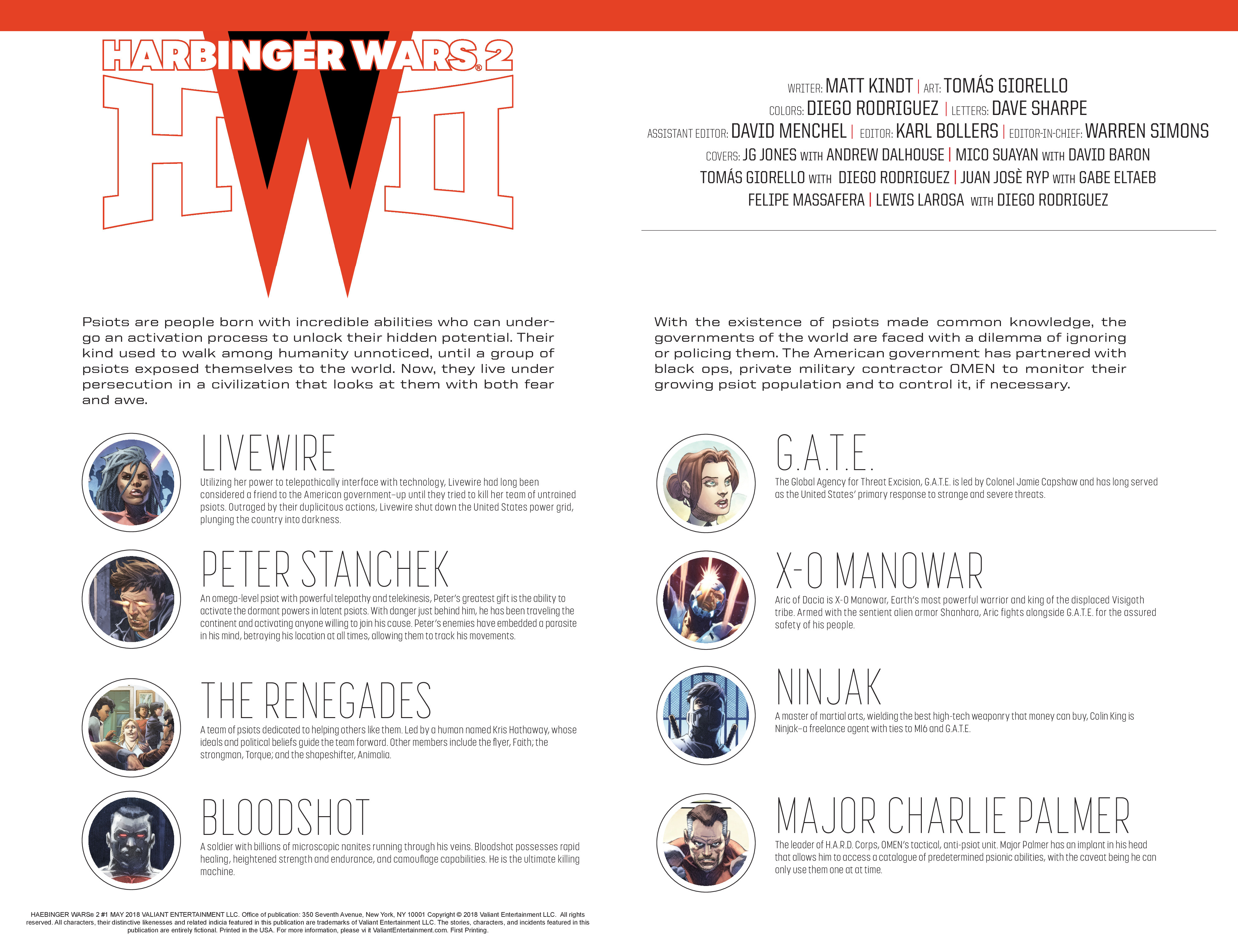 Harbinger Wars 2 (2018-): Chapter 1 - Page 2