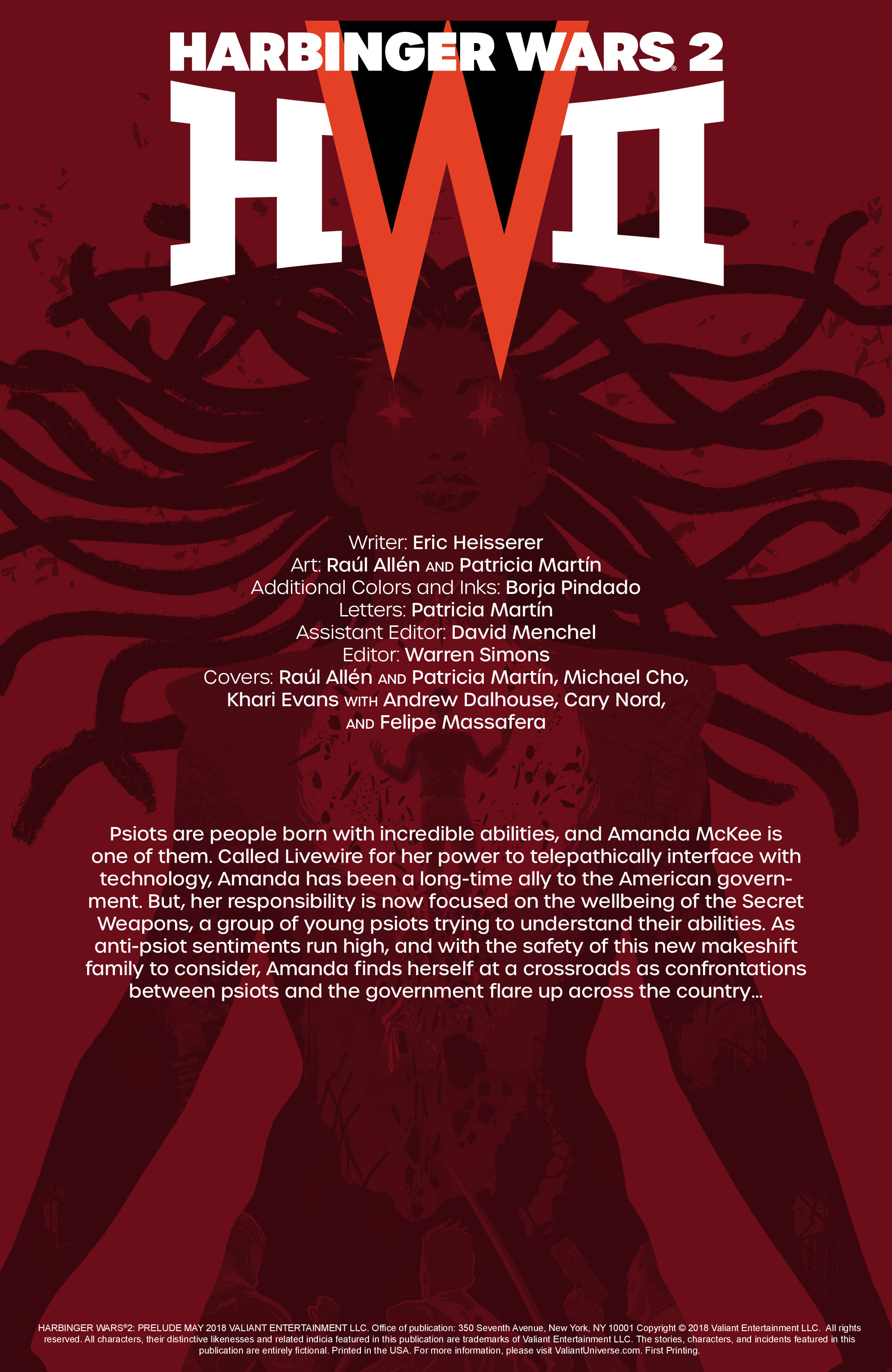 Harbinger Wars 2: Prelude (2018-): Chapter 1 - Page 2