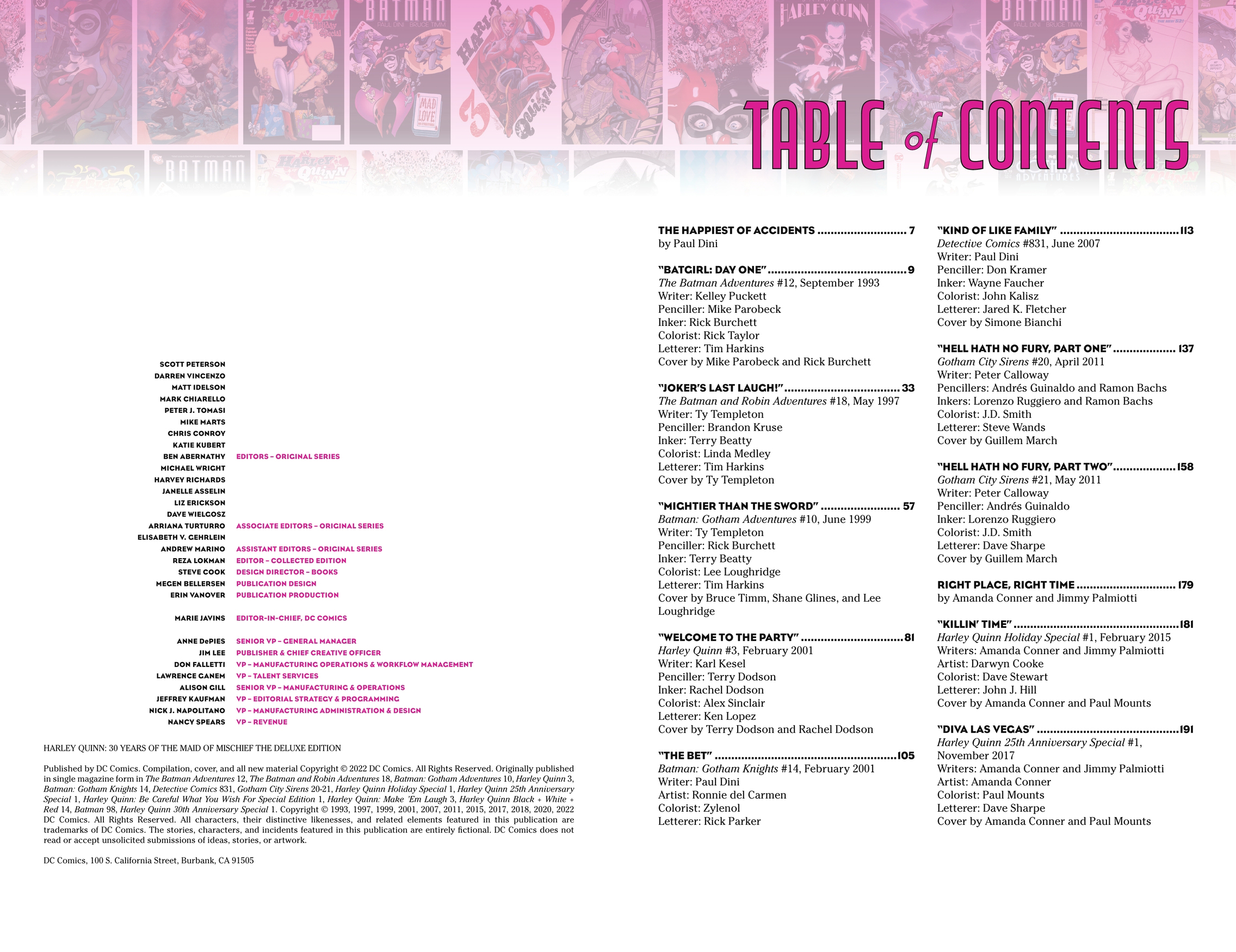Harley Quinn: 30 Years of the Maid of Mischief The Deluxe Edition (2022): Chapter HC - Page 5