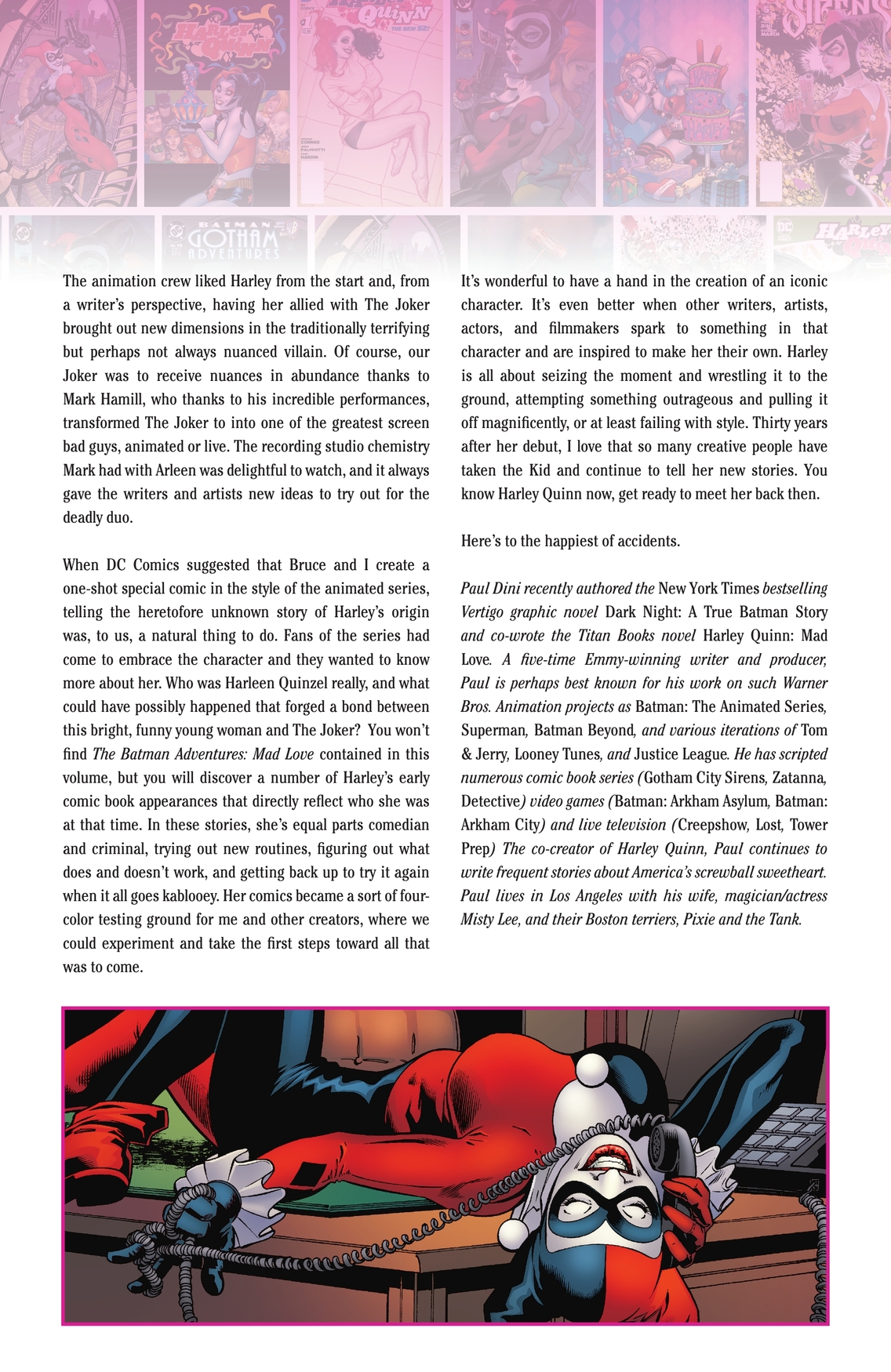 Harley Quinn: 30 Years of the Maid of Mischief The Deluxe Edition (2022): Chapter HC - Page 7