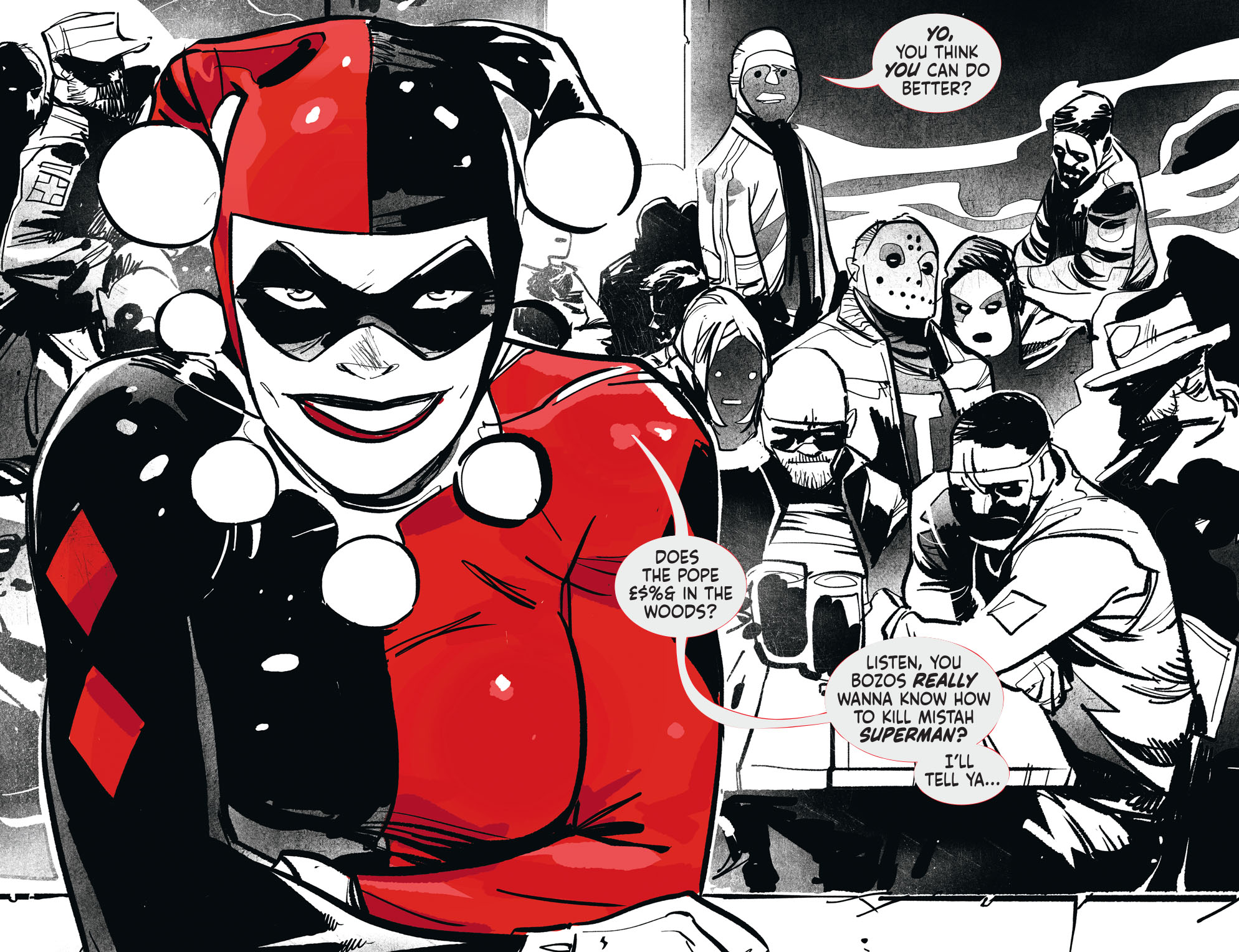 Harley Quinn Black + White + Red (2020-): Chapter 11 - Page 6