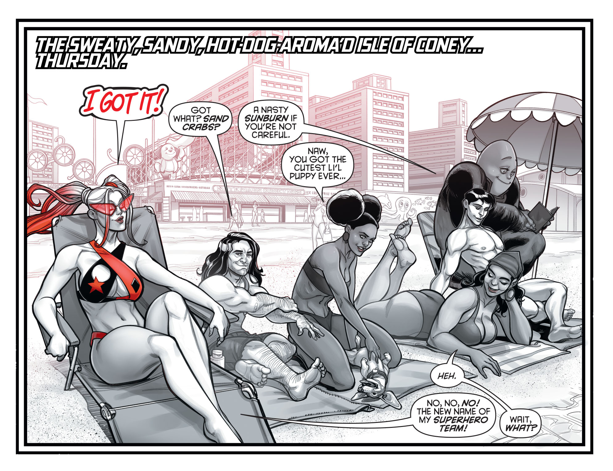 Harley Quinn Black + White + Red (2020-): Chapter 12 - Page 4