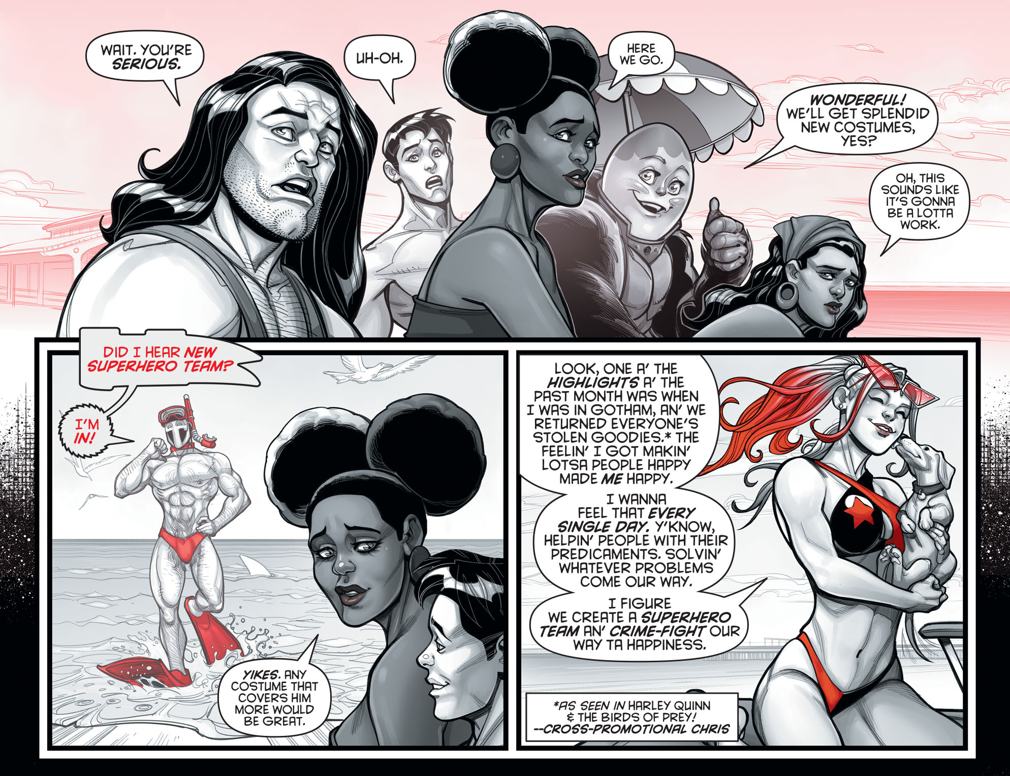 Harley Quinn Black + White + Red (2020-): Chapter 12 - Page 6