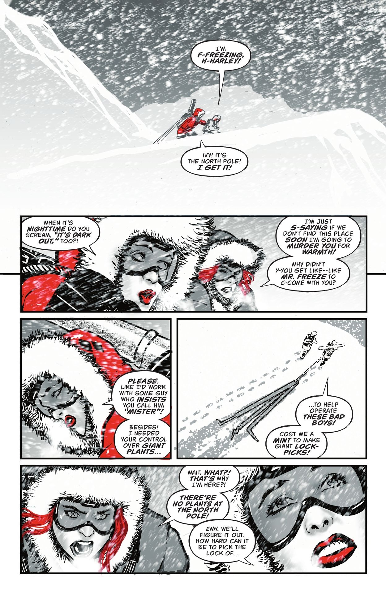 Harley Quinn: Black + White + Redder (2023-): Chapter 1 - Page 5