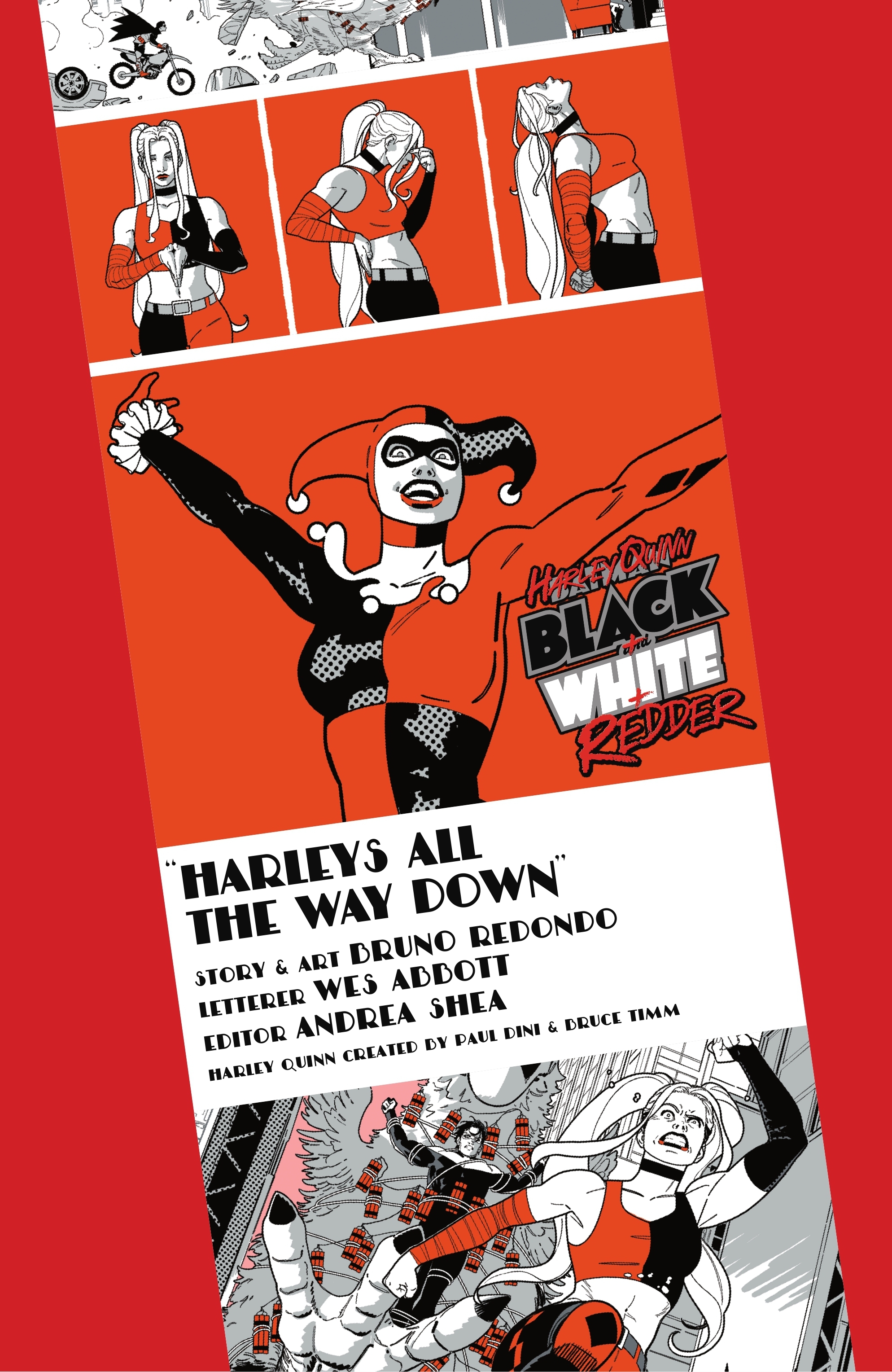 Harley Quinn: Black + White + Redder (2023-): Chapter 6 - Page 4