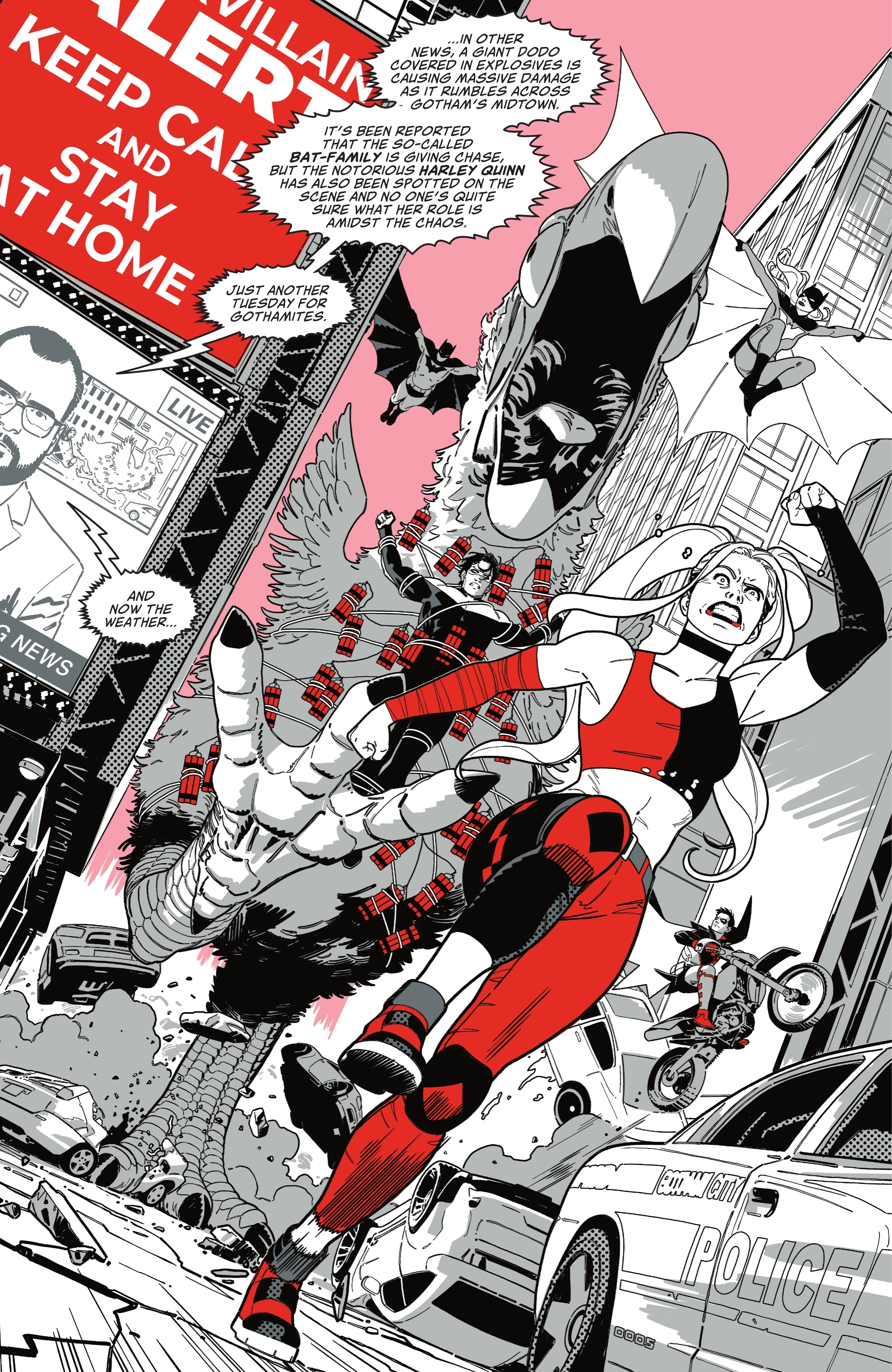 Harley Quinn: Black + White + Redder (2023-): Chapter 6 - Page 5