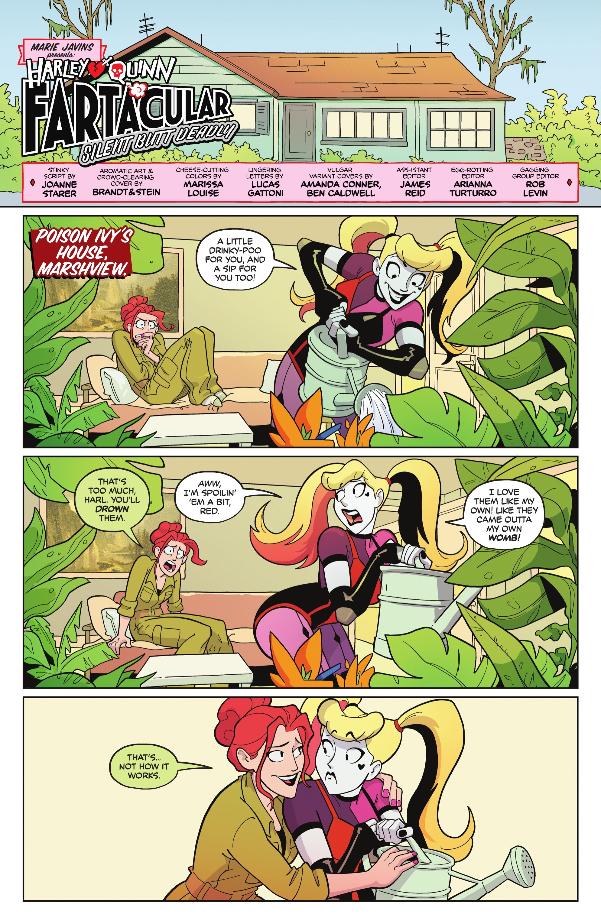 Harley Quinn Fartacular: Silent Butt Deadly (2025-): Chapter 1 - Page 3