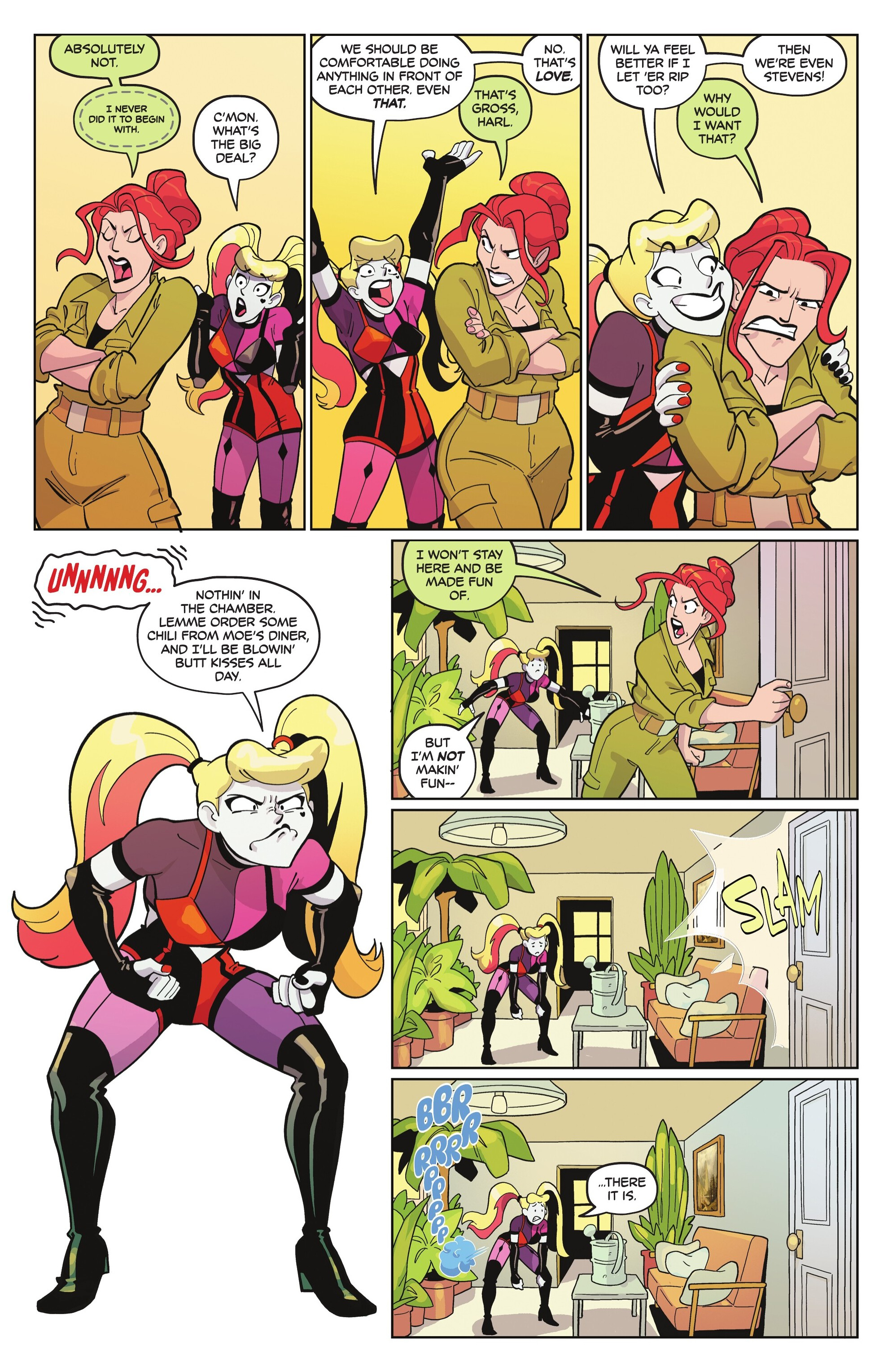 Harley Quinn Fartacular: Silent Butt Deadly (2025-): Chapter 1 - Page 5