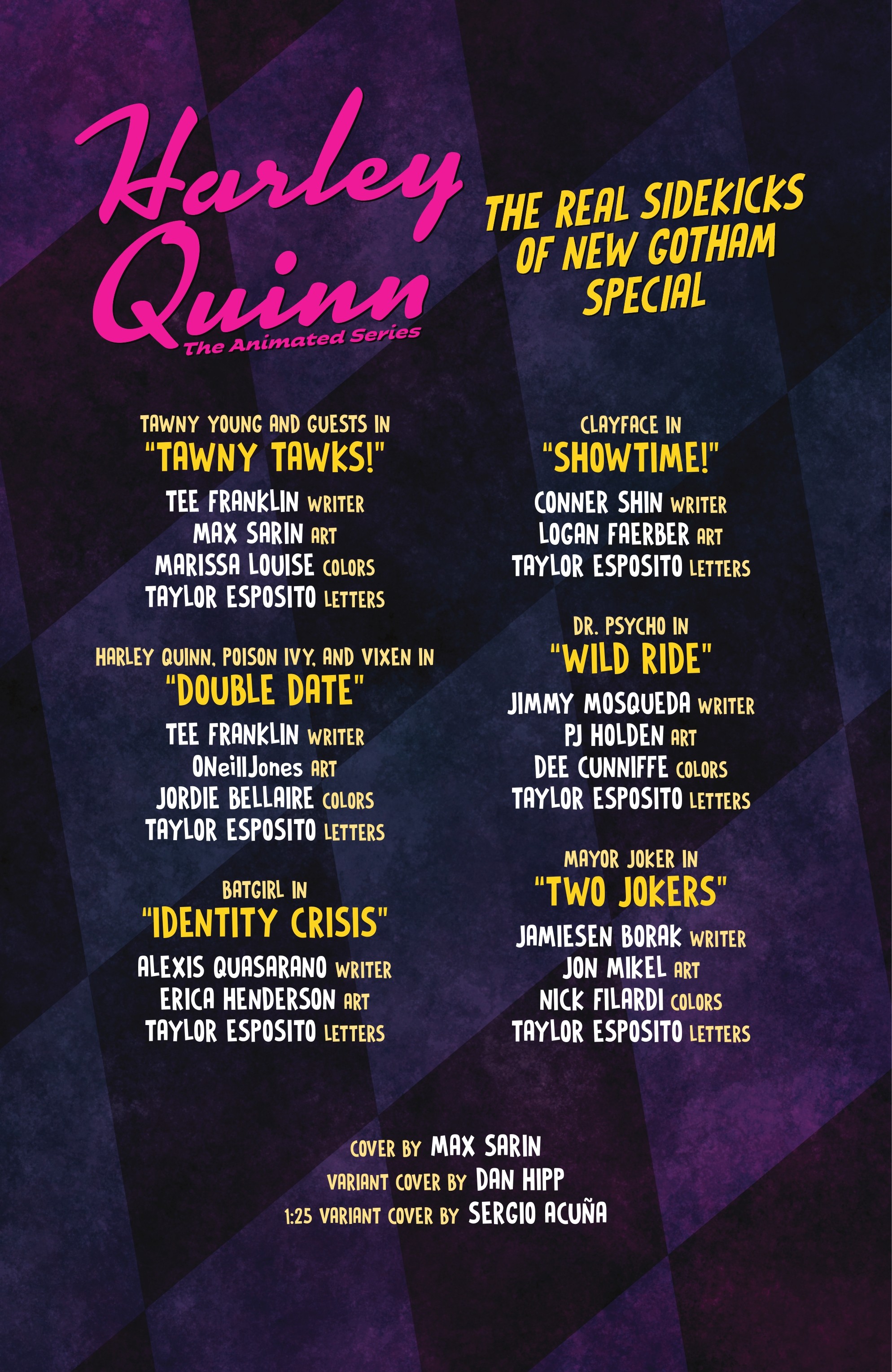Harley Quinn: The Animated Series - The Real Sidekicks of New Gotham Special (2022-): Chapter 1 - Page 3