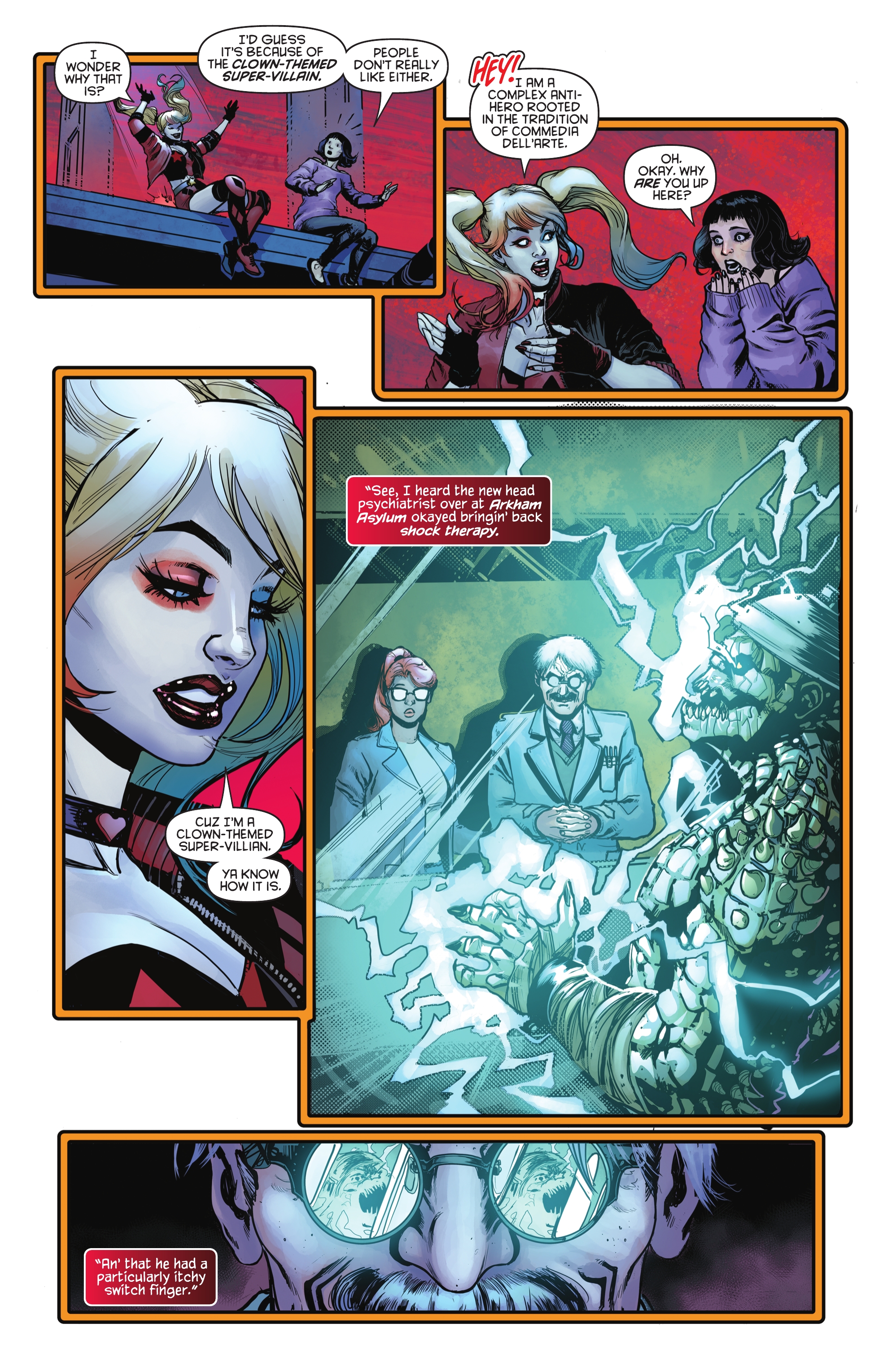 Harley Quinn: The Arkham Asylum Files (2023): Chapter 1 - Page 5