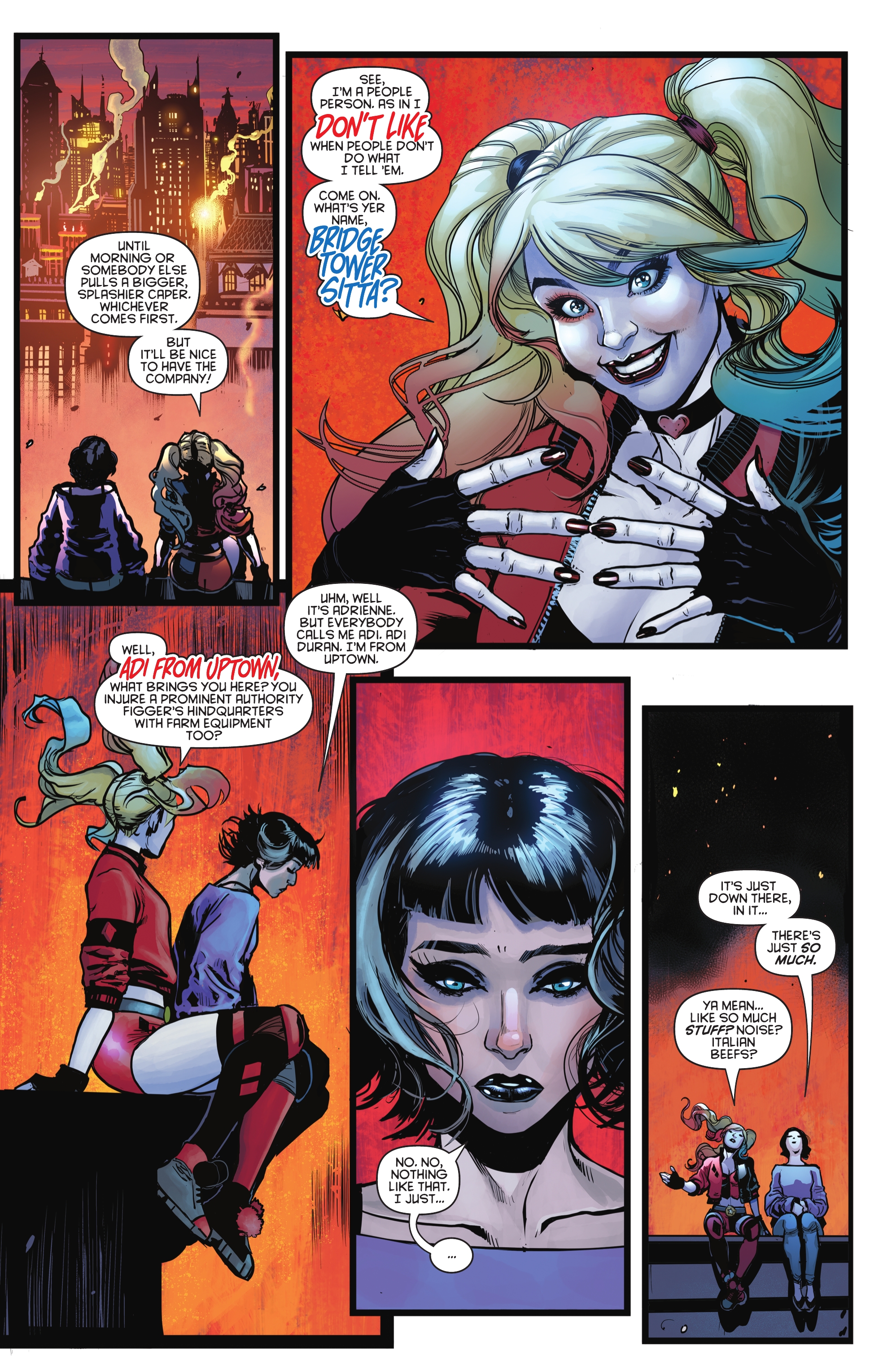 Harley Quinn: The Arkham Asylum Files (2023): Chapter 1 - Page 7