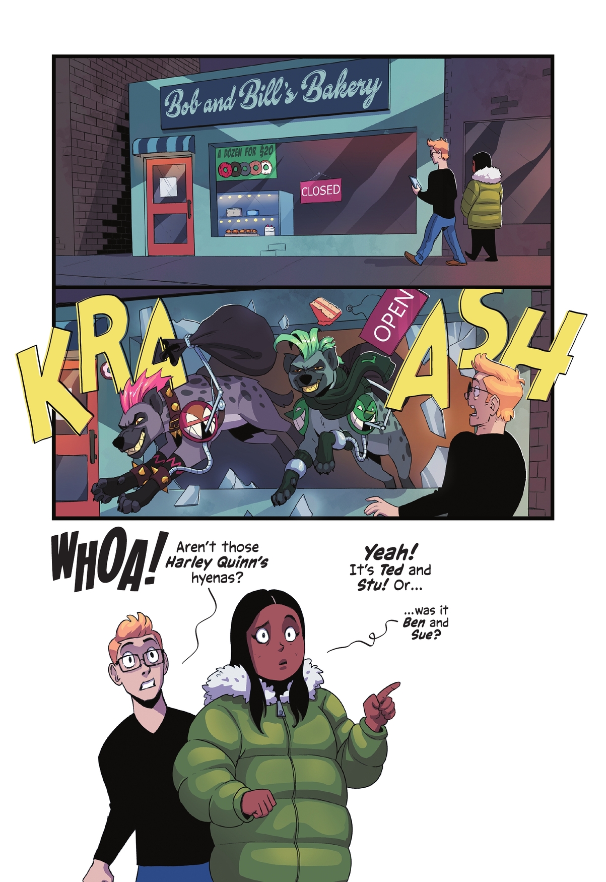 Harley Quinn's Bud and Lou: Trouble Times Two (2025): Chapter GN - Page 8