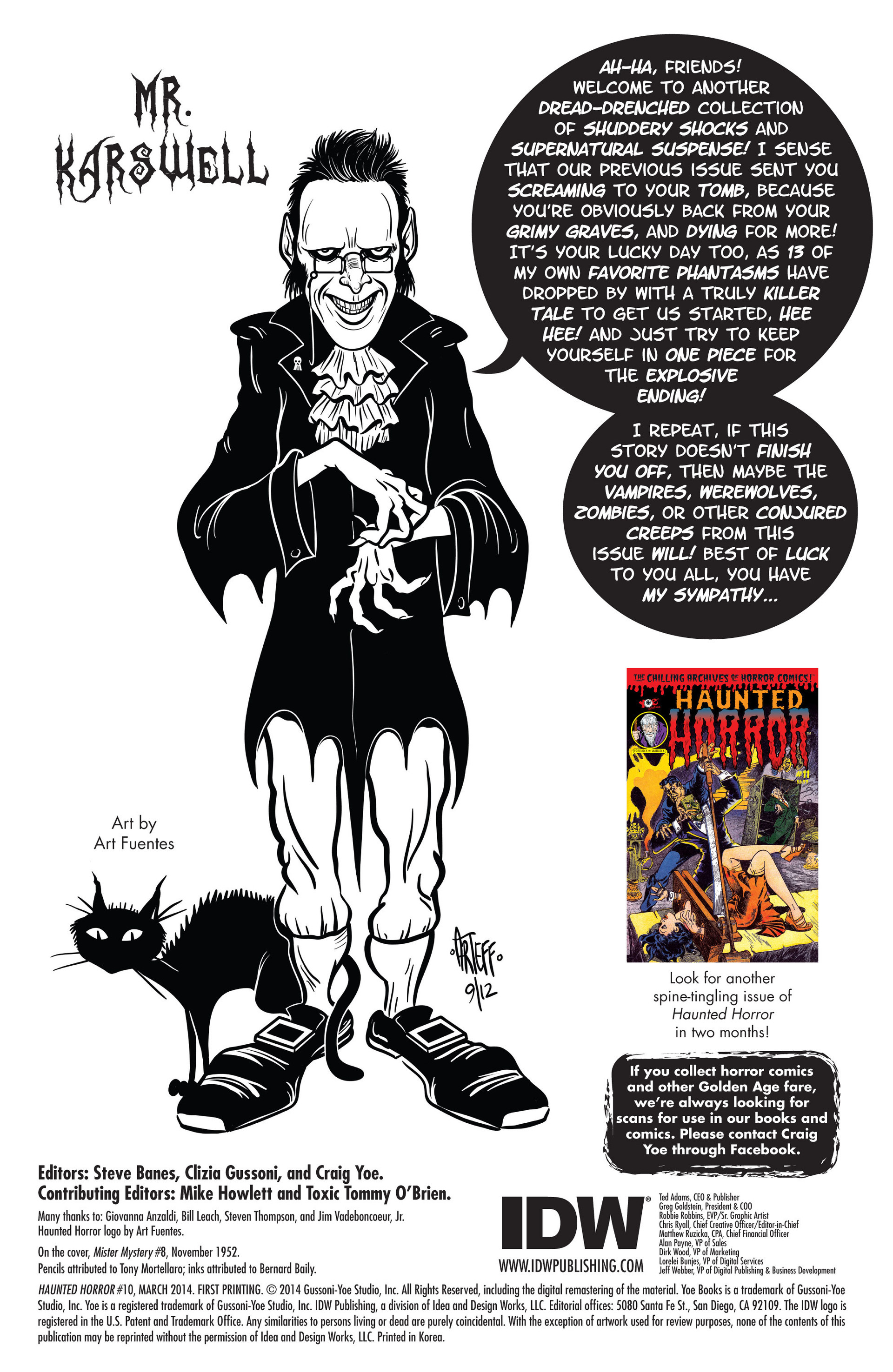 Haunted Horror (2012-): Chapter 10 - Page 2