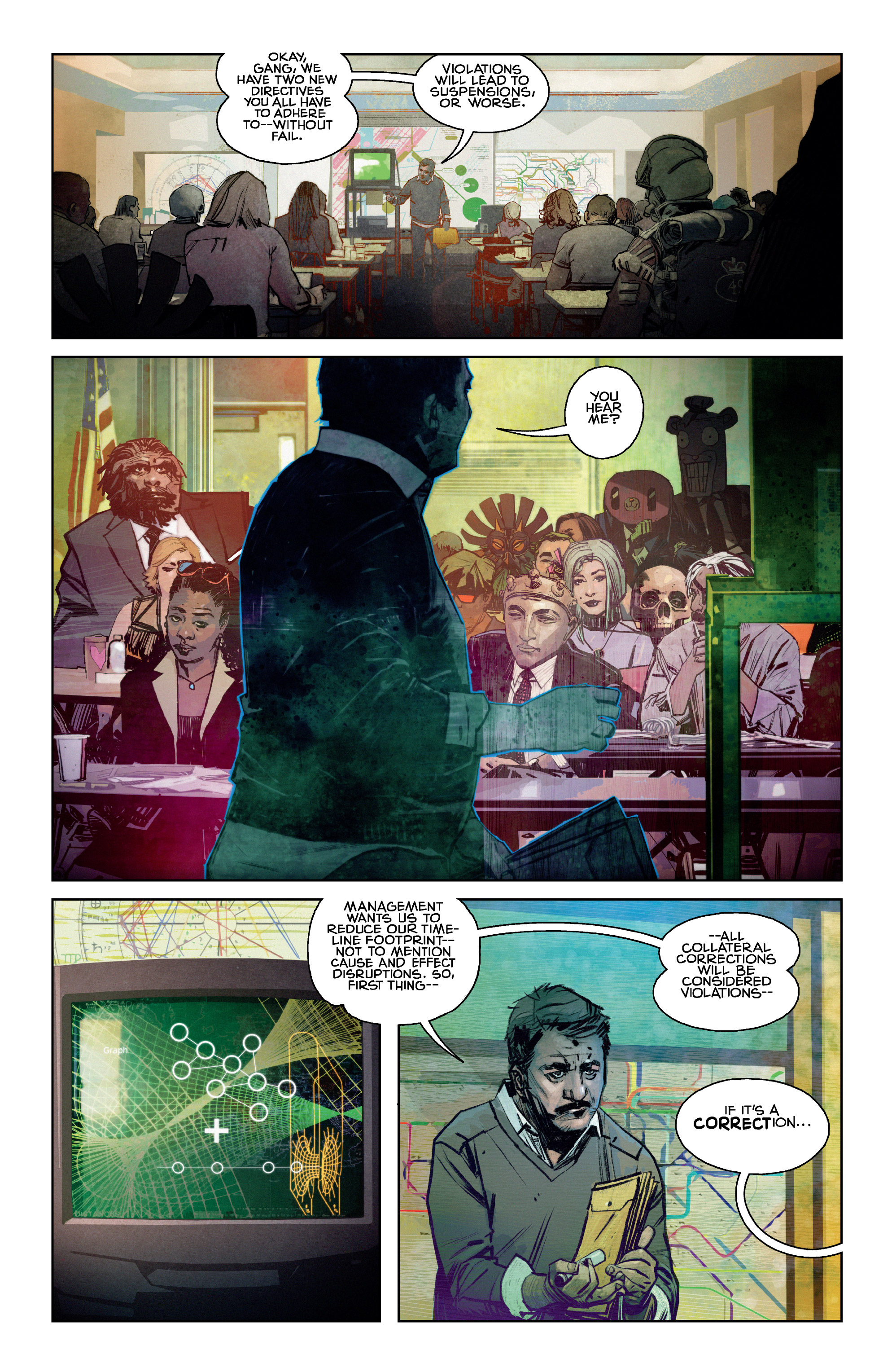 Hazel and Cha Cha Save Christmas: Tales from the Umbrella Academy (2019): Chapter 1 - Page 3