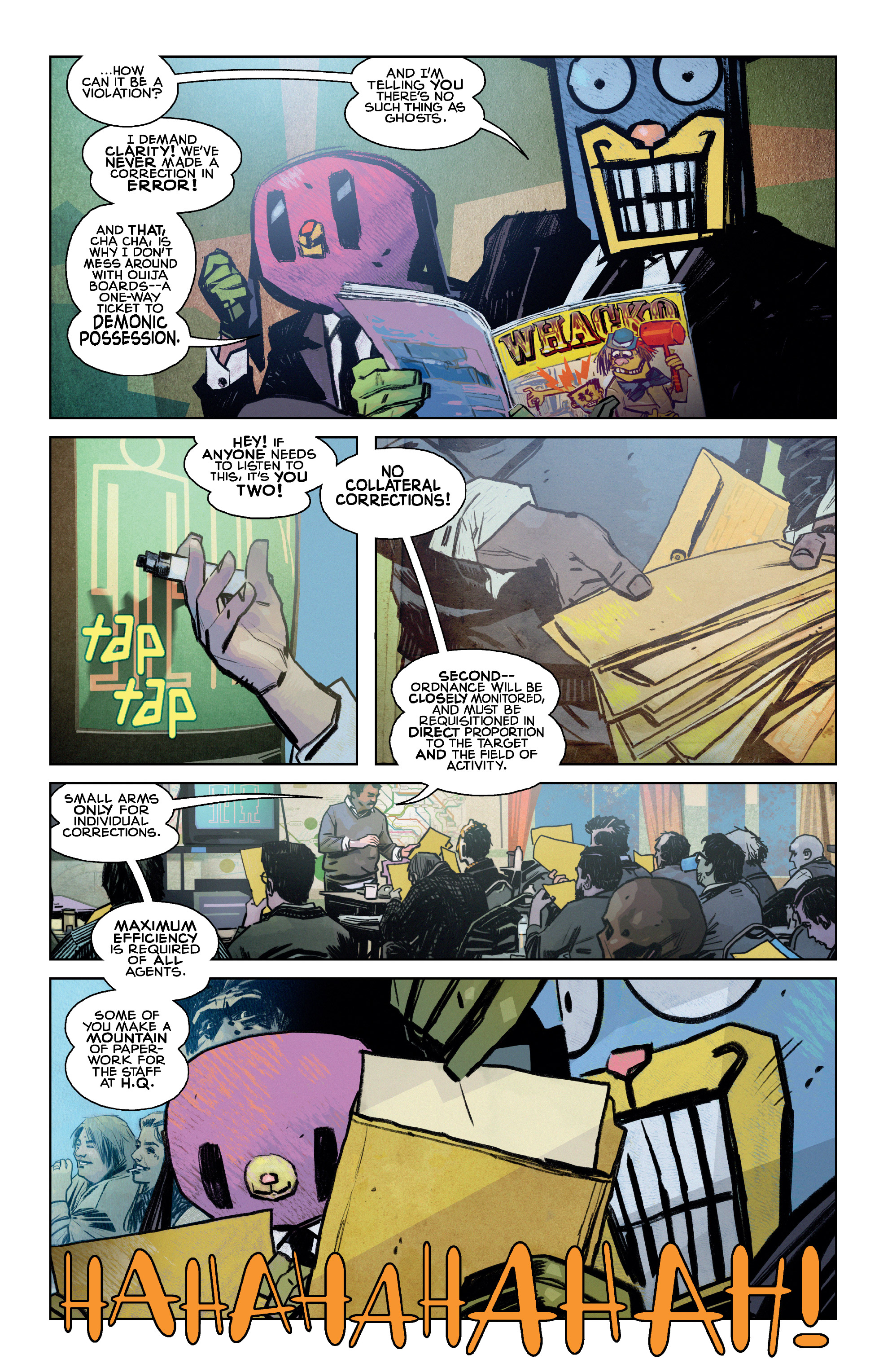 Hazel and Cha Cha Save Christmas: Tales from the Umbrella Academy (2019): Chapter 1 - Page 4