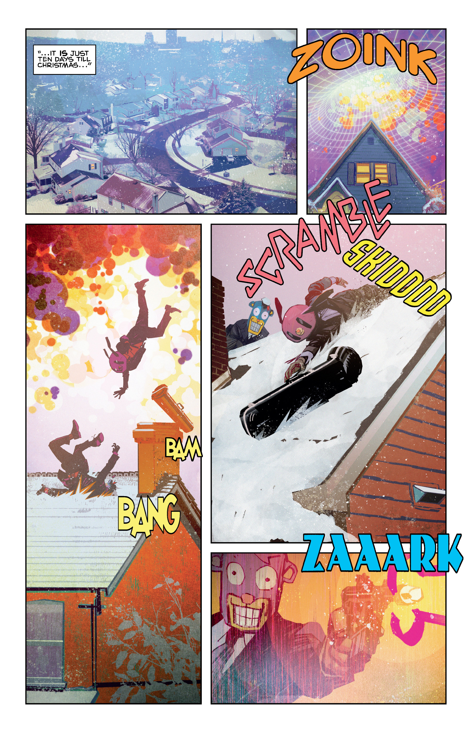 Hazel and Cha Cha Save Christmas: Tales from the Umbrella Academy (2019): Chapter 1 - Page 8