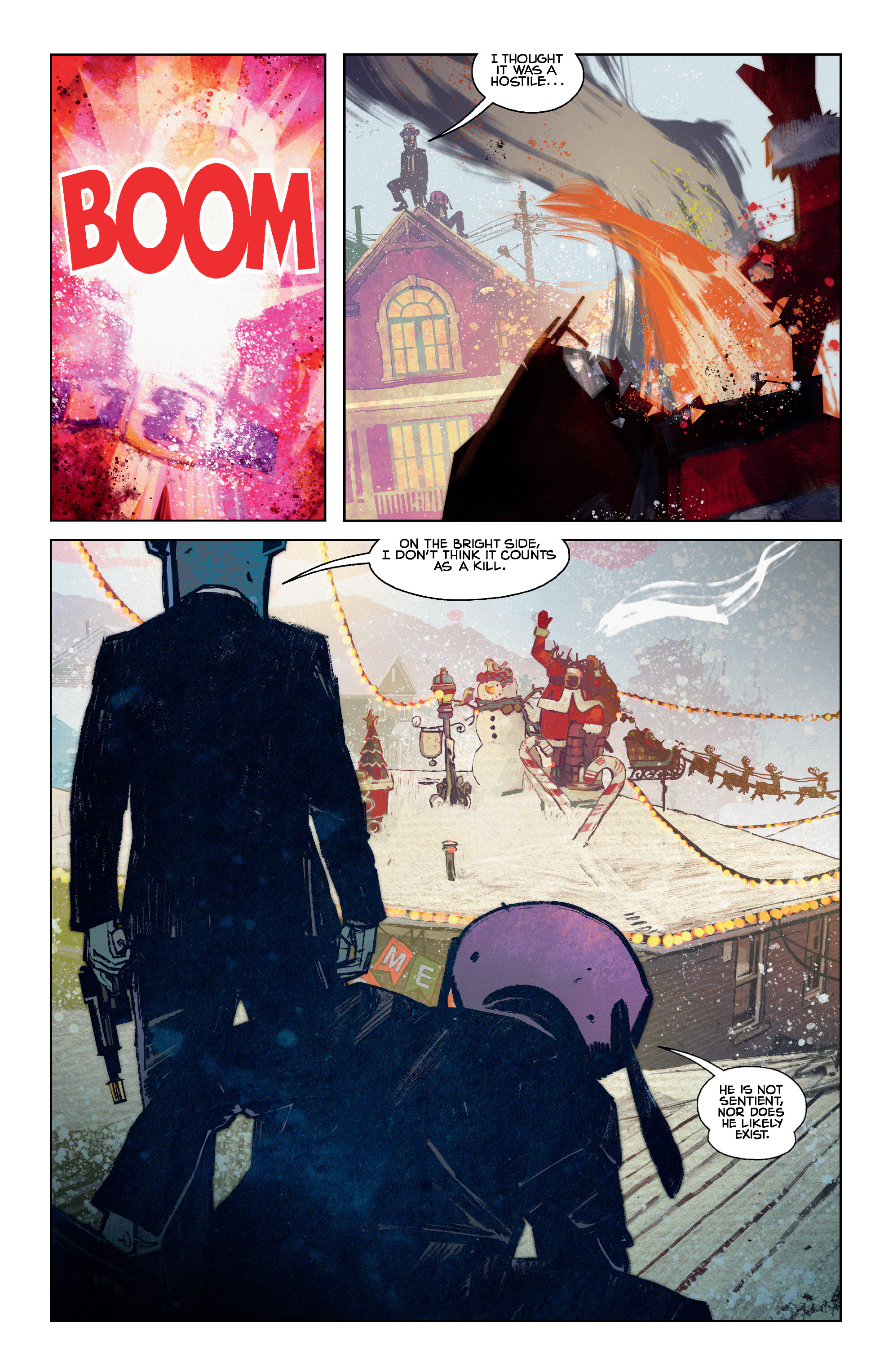 Hazel and Cha Cha Save Christmas: Tales from the Umbrella Academy (2019): Chapter 1 - Page 9
