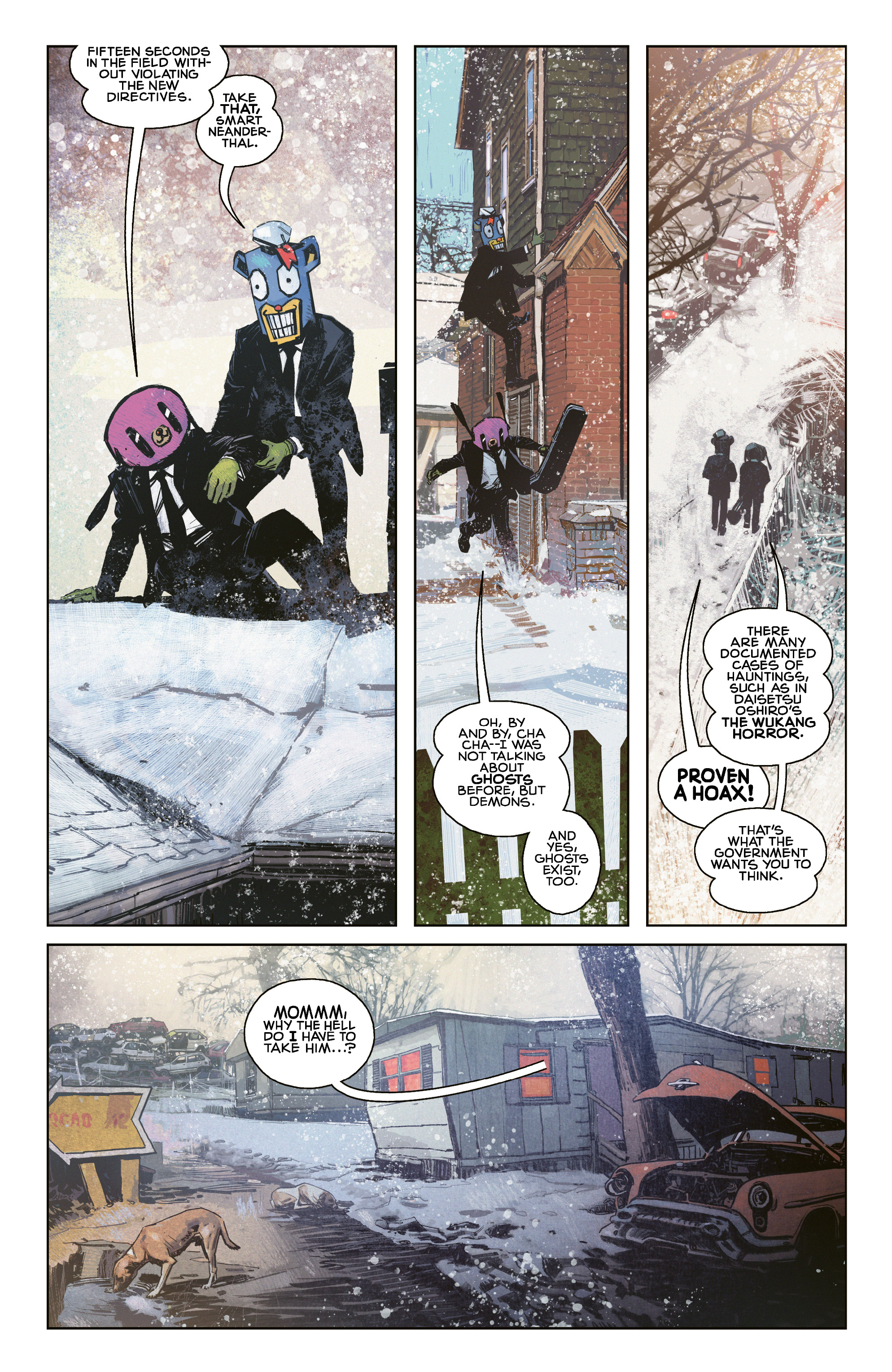 Hazel and Cha Cha Save Christmas: Tales from the Umbrella Academy (2019): Chapter 1 - Page 10