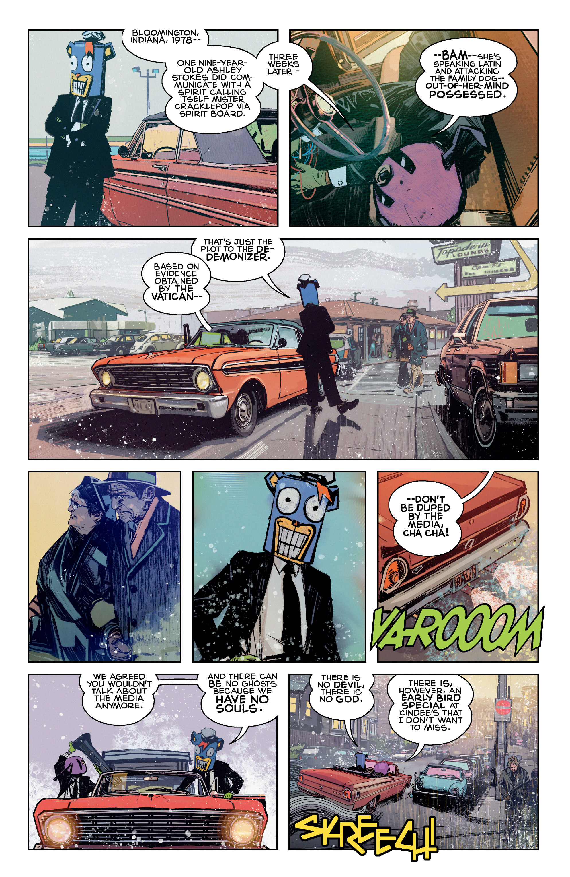 Hazel and Cha Cha Save Christmas: Tales from the Umbrella Academy (2019): Chapter 1 - Page 12