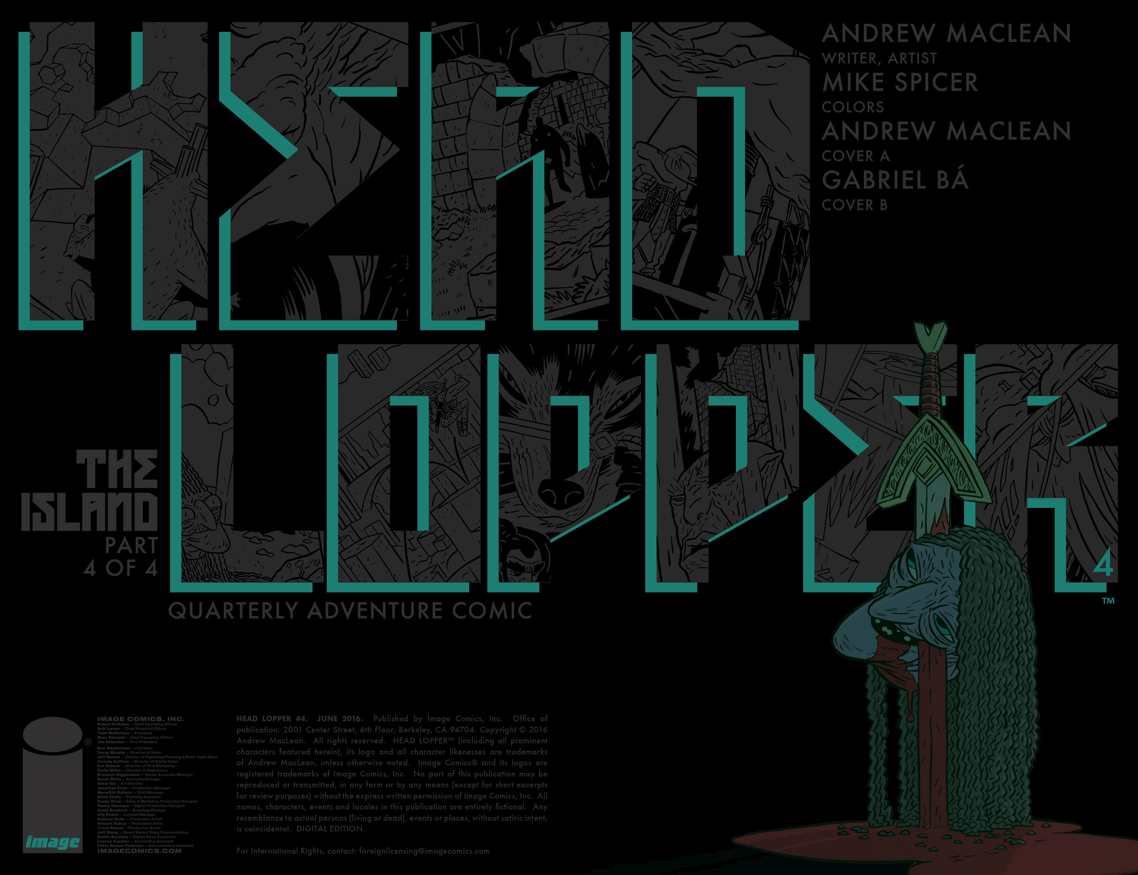 Head Lopper (2015-): Chapter 4 - Page 2