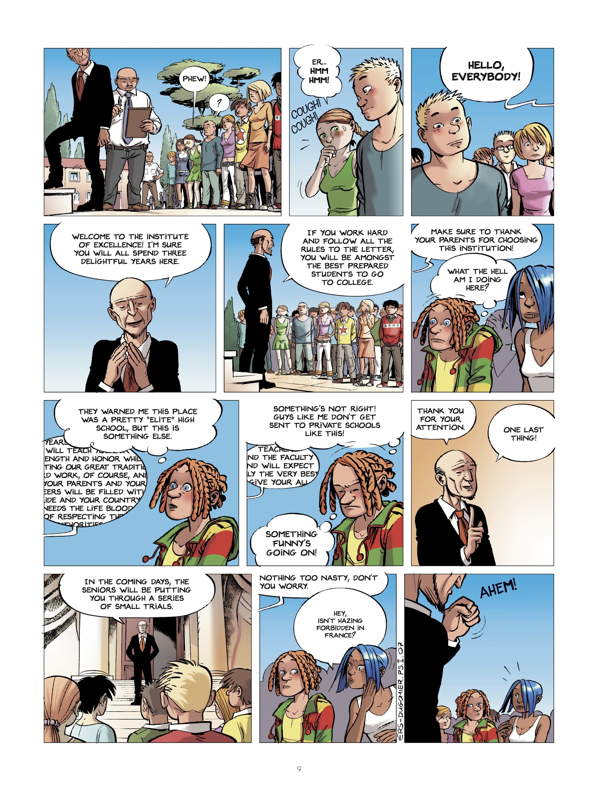 Hell School (2019-): Chapter 1 - Page 9