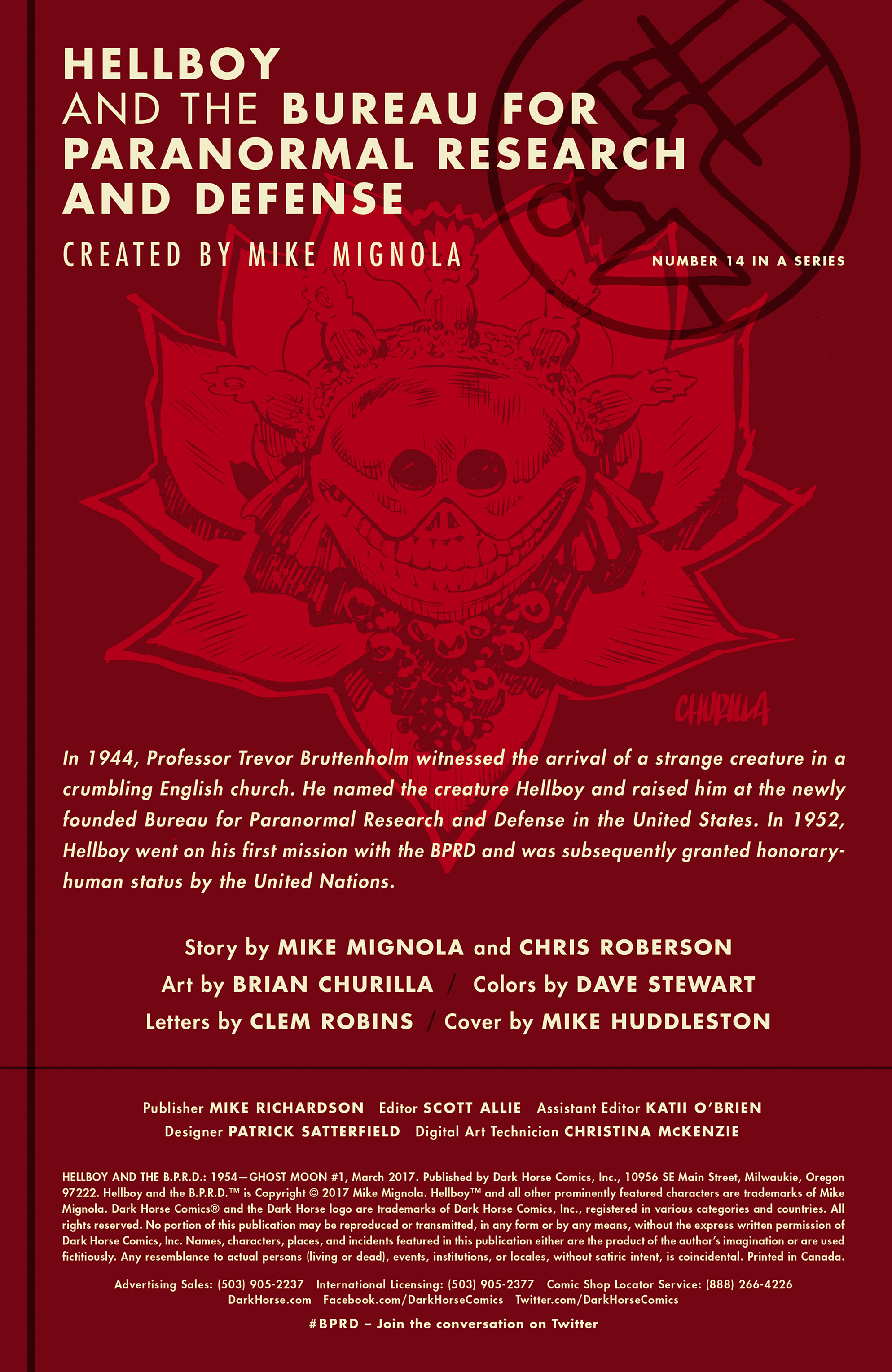 Hellboy and B.P.R.D. 1954 Ghost Moon: Chapter 1 - Page 2