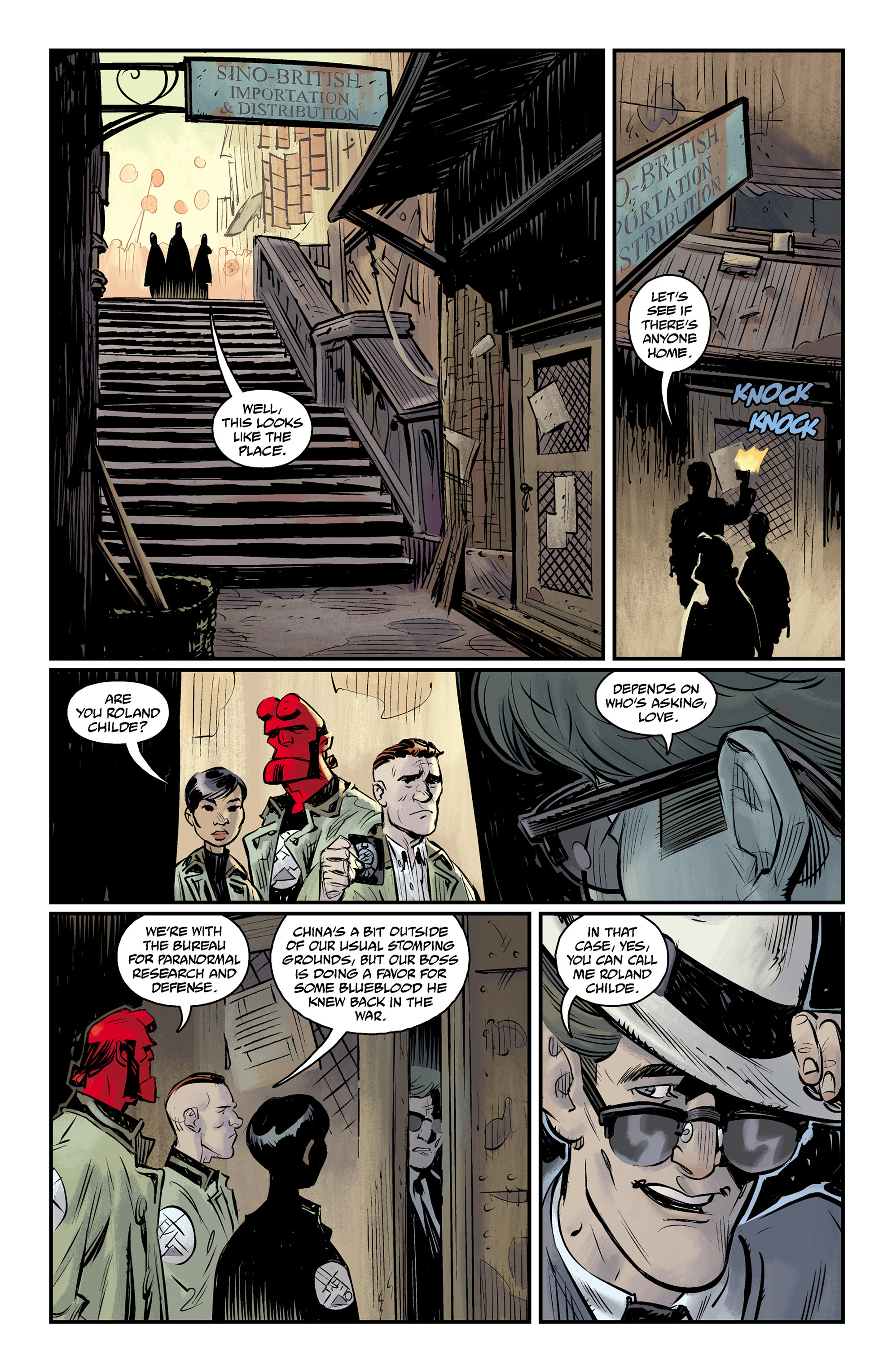 Hellboy and B.P.R.D. 1954 Ghost Moon: Chapter 1 - Page 6