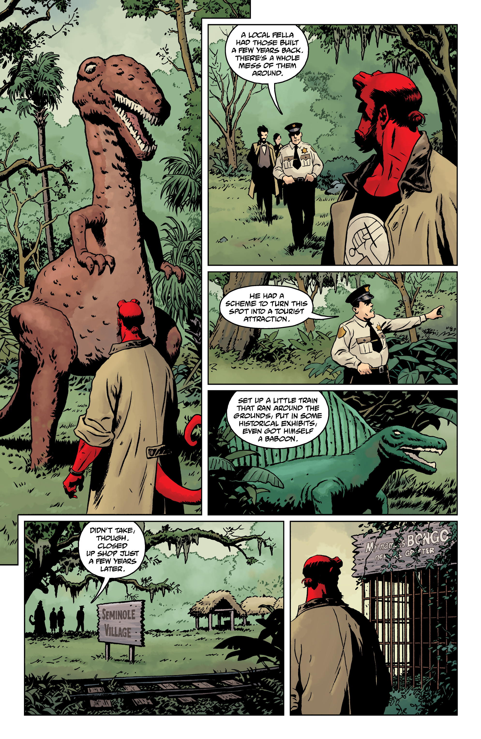 Hellboy and the B.P.R.D.: 1955--Burning Season (2018): Chapter 1 - Page 6