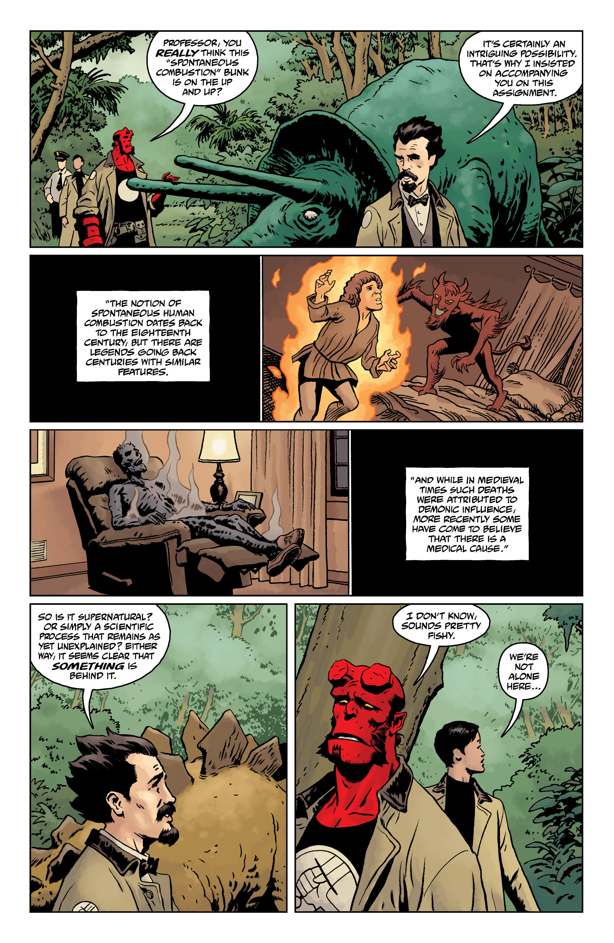 Hellboy and the B.P.R.D.: 1955--Burning Season (2018): Chapter 1 - Page 7