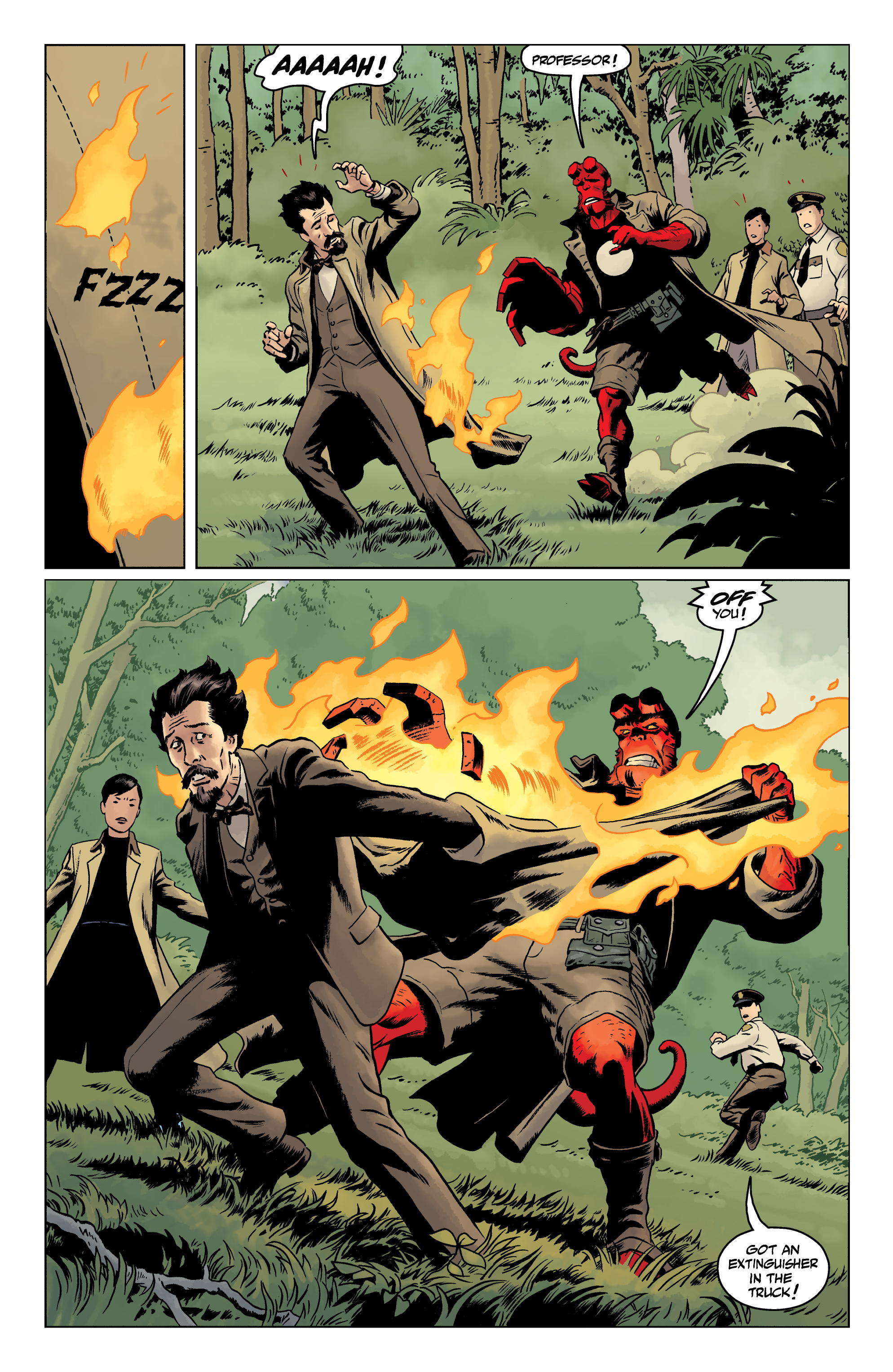 Hellboy and the B.P.R.D.: 1955--Burning Season (2018): Chapter 1 - Page 8