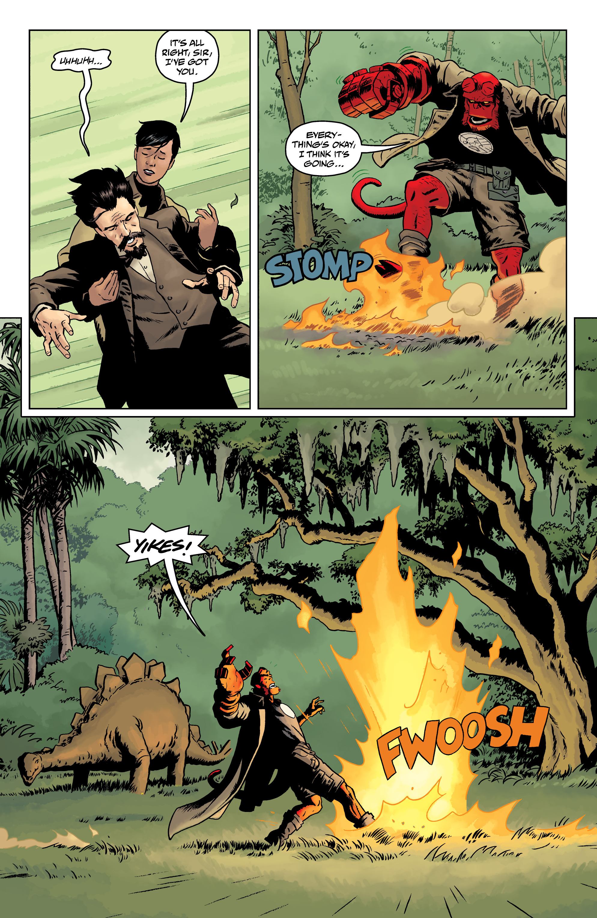 Hellboy and the B.P.R.D.: 1955--Burning Season (2018): Chapter 1 - Page 9