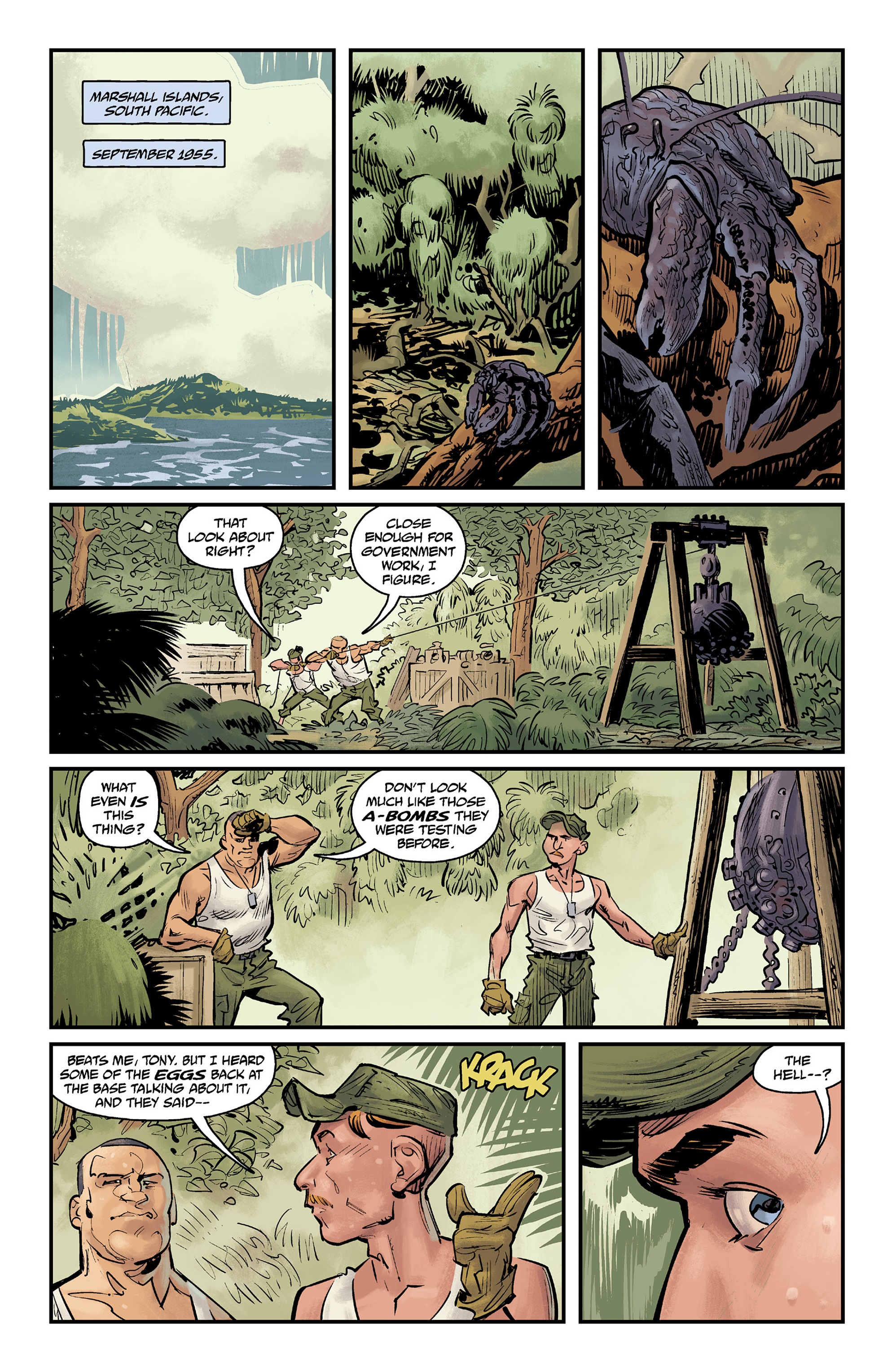 Hellboy and the B.P.R.D.: 1955--Occult Intelligence (2017): Chapter 1 - Page 3
