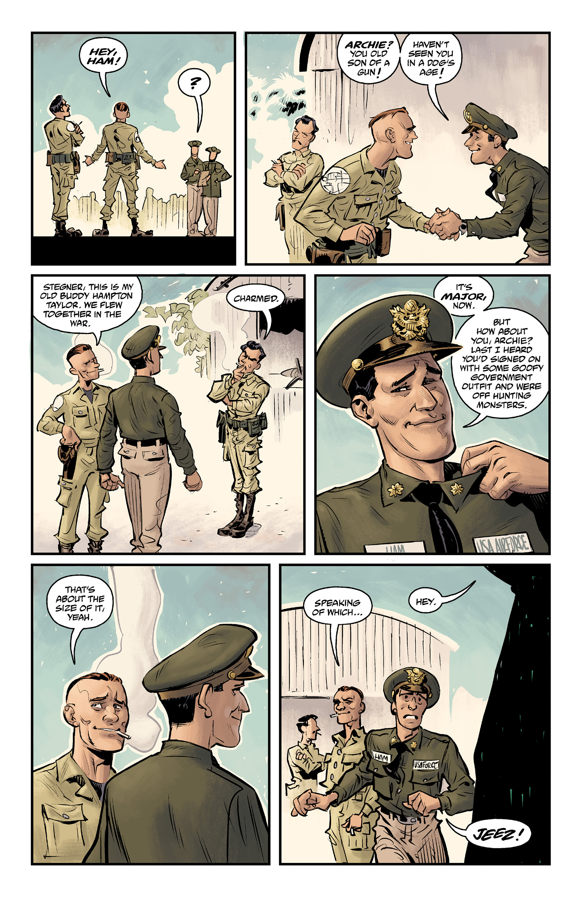 Hellboy and the B.P.R.D.: 1955--Occult Intelligence (2017): Chapter 1 - Page 7